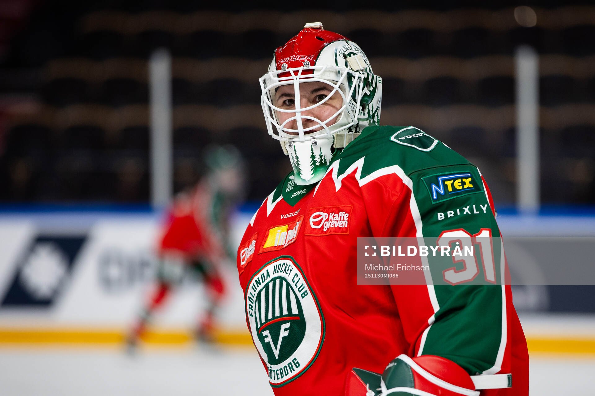 Frölundas målvakt Andrea Brändli
