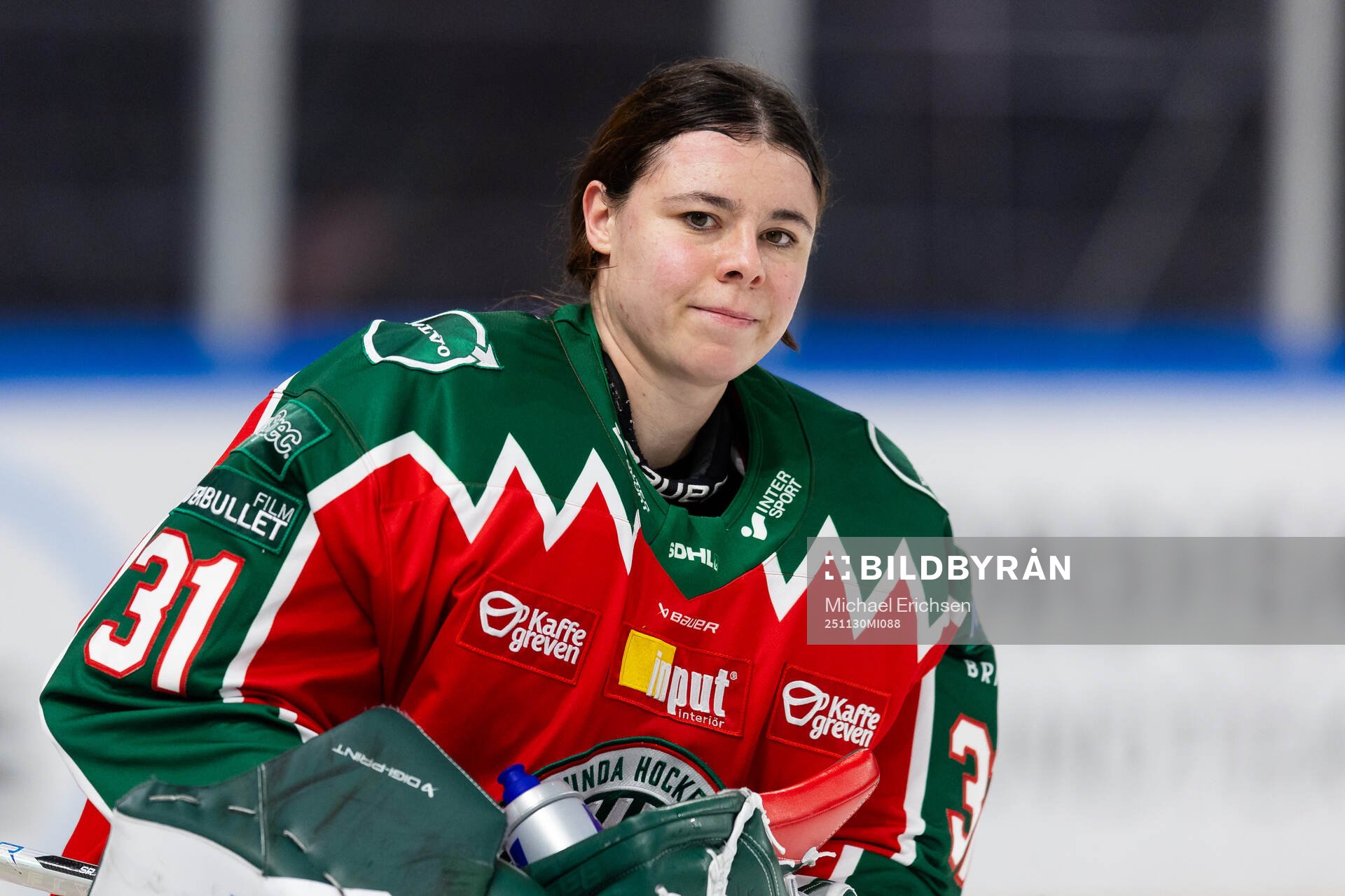 Frölundas målvakt Andrea Brändli