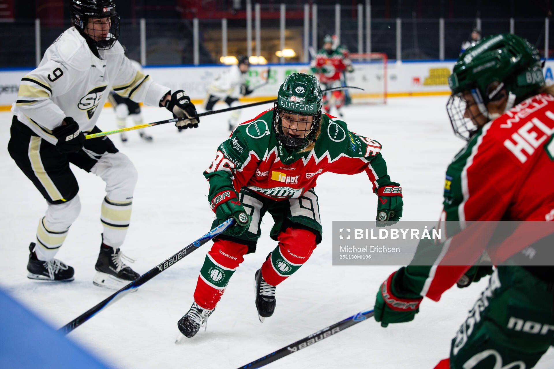 SDEs Alva Johnsson och Frölundas Tuva Kandell