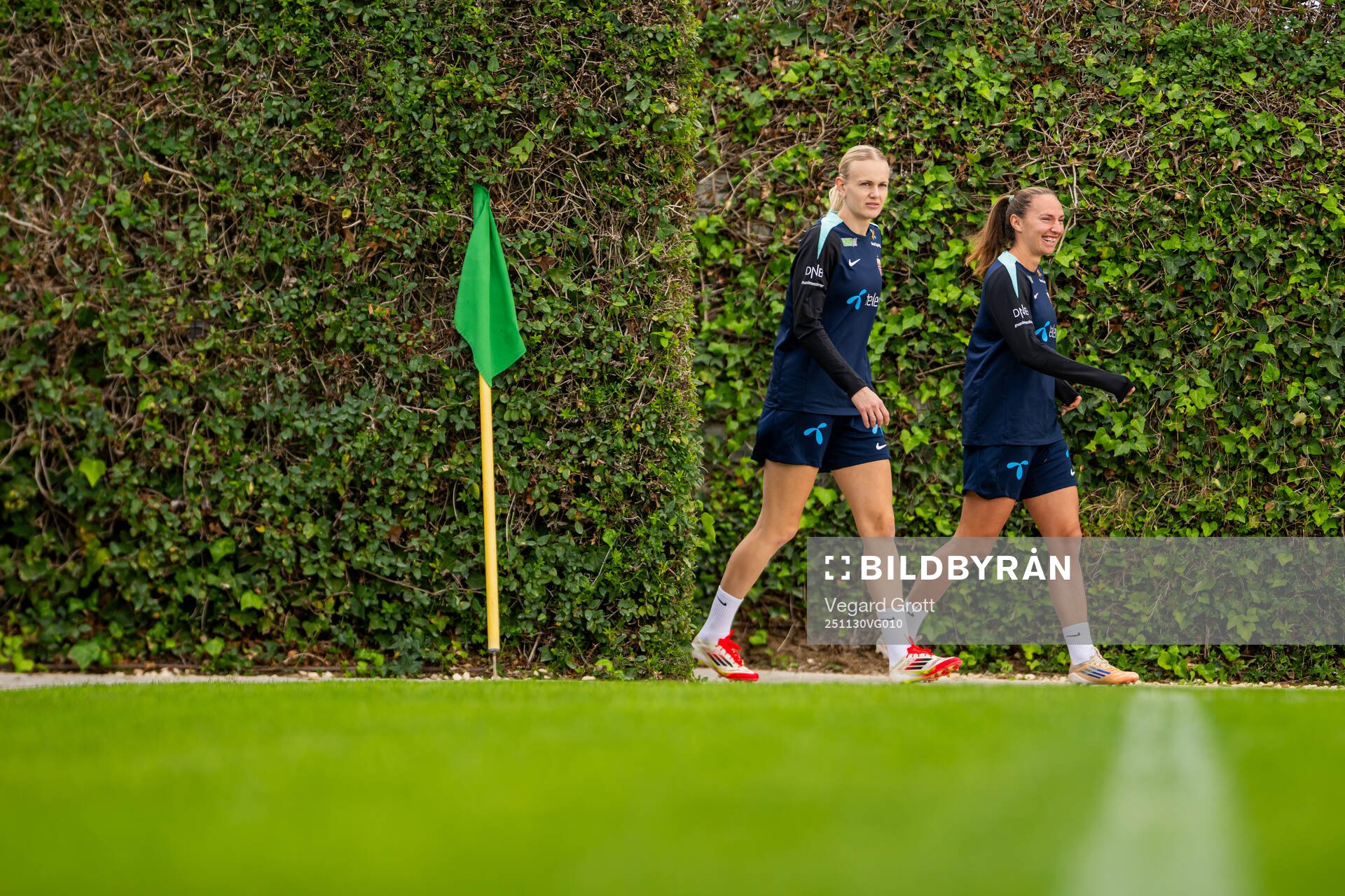 Karina Sævik and Marit Bratberg Lund of the Norwegian