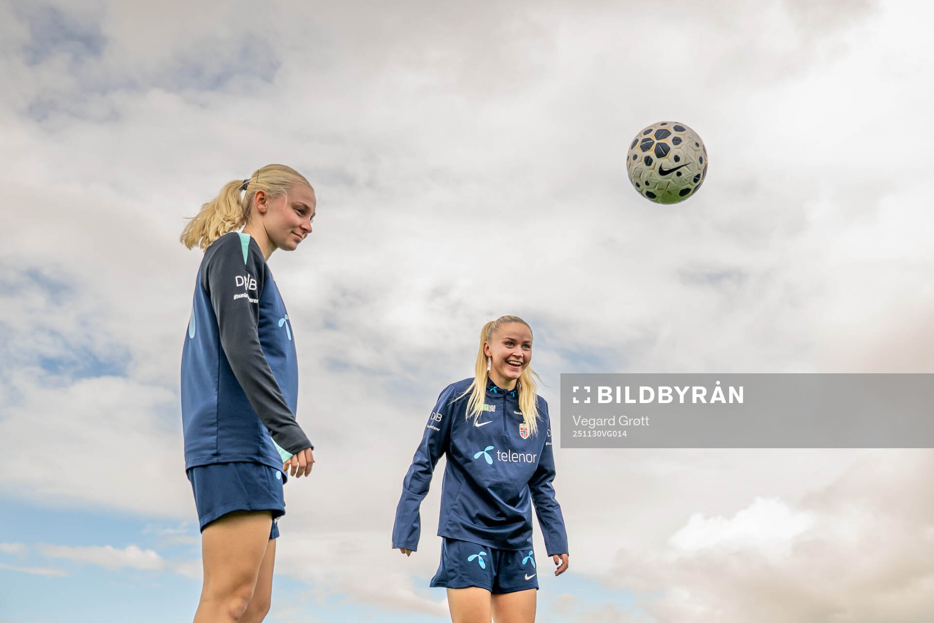 Emilie Joramo and Anna Langås Jøsendal of the Norwegian