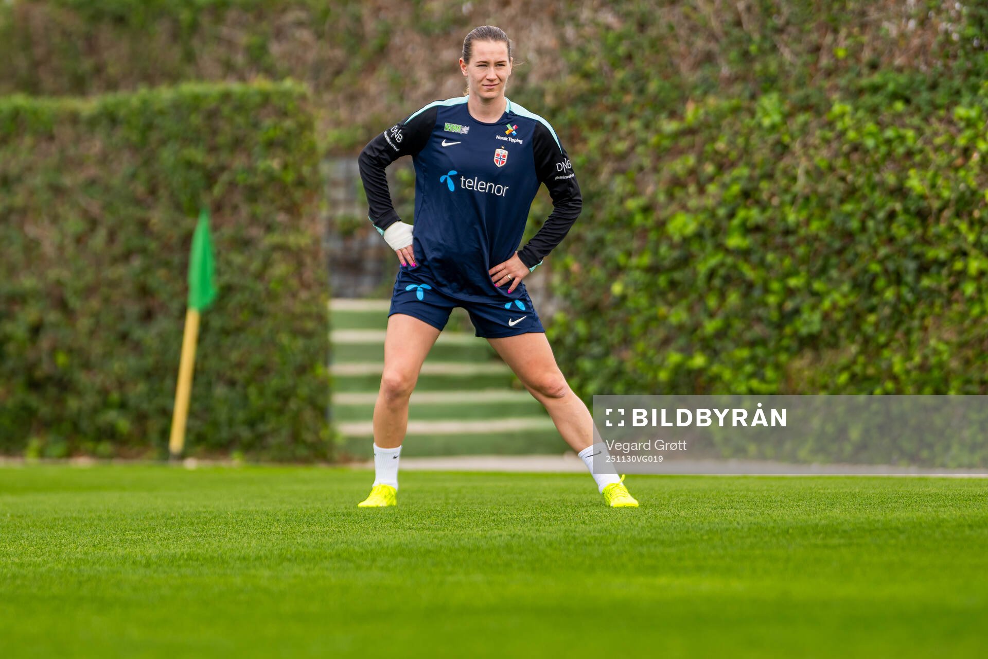 Elisabeth Terland of the Norwegian women's national
