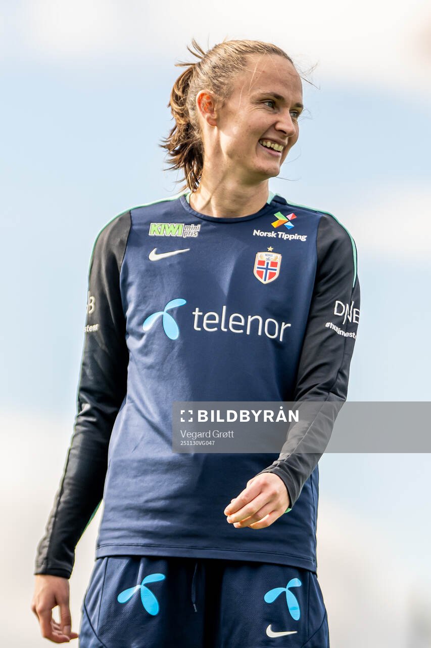 Caroline Graham Hansen of the Norwegian women's national