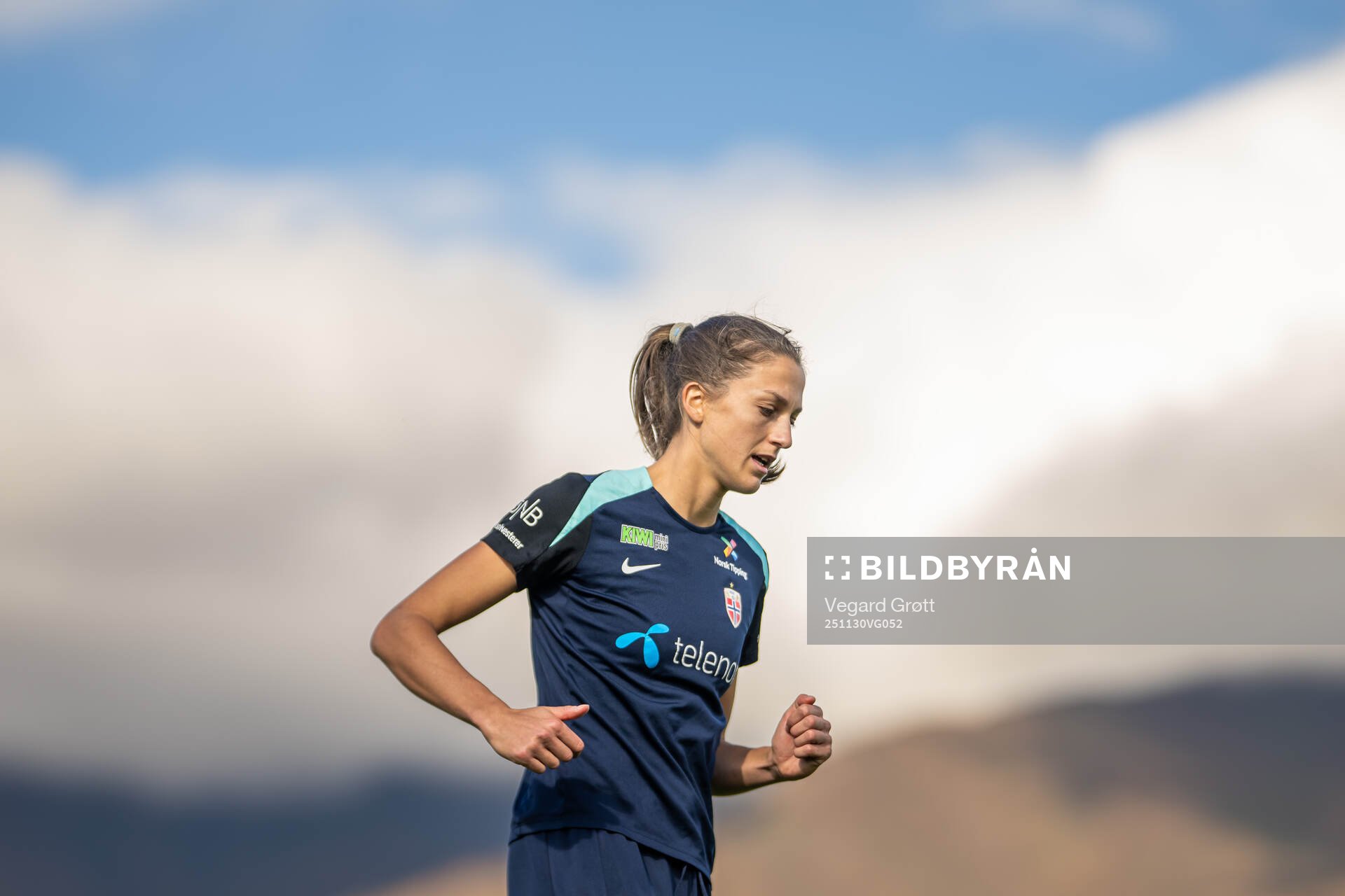 Emma Stølen Godø of the Norwegian women's national