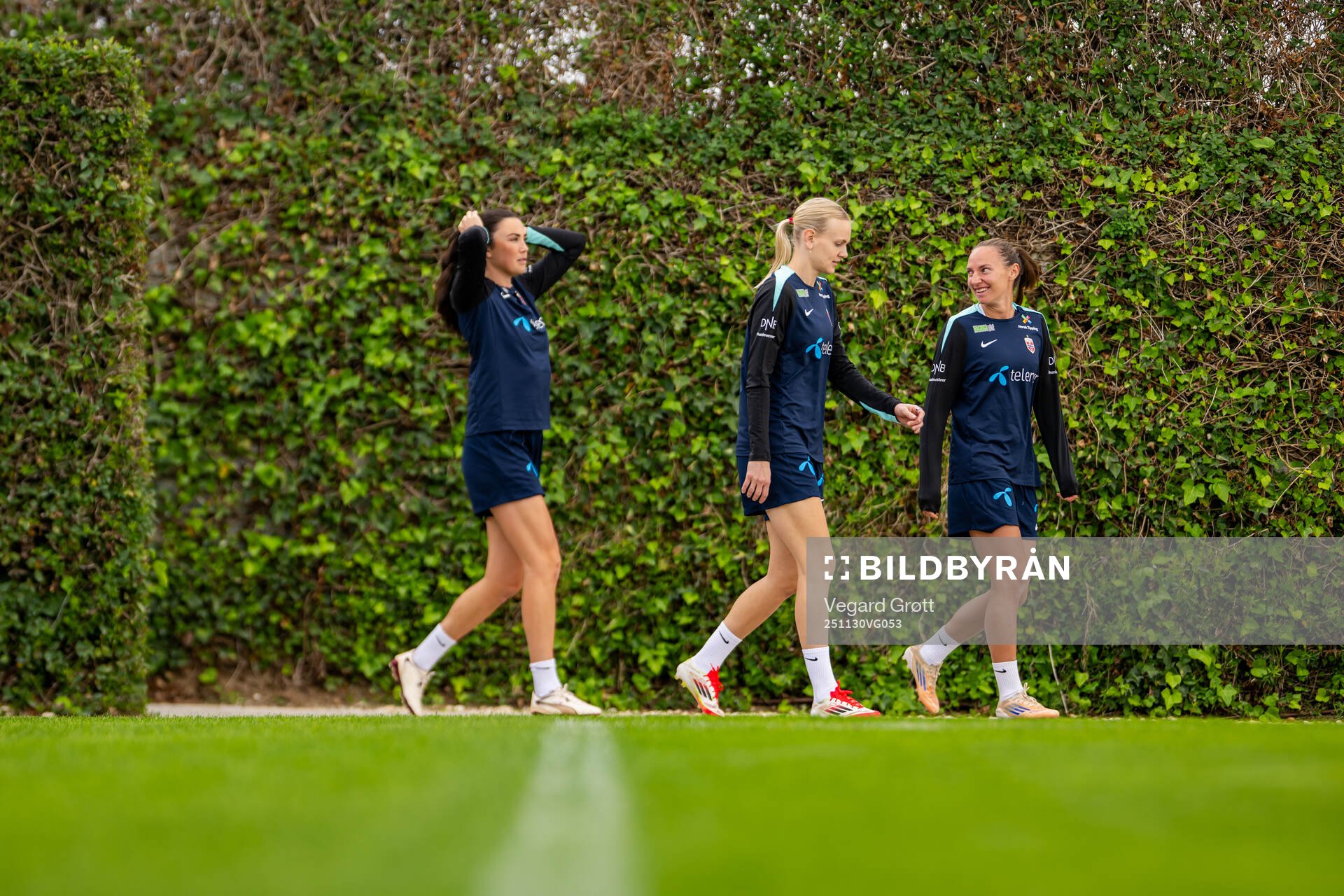 Ingrid Syrstad Engen, Karina Sævik and Marit Bratberg Lund