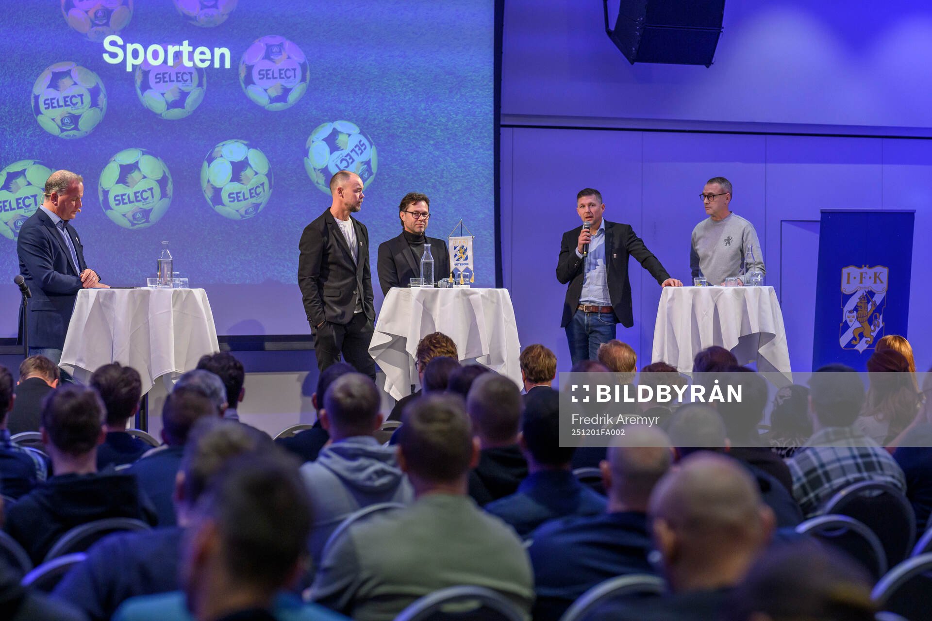 Joachim Björklund, Peter Svanström, Hannes Stiller och