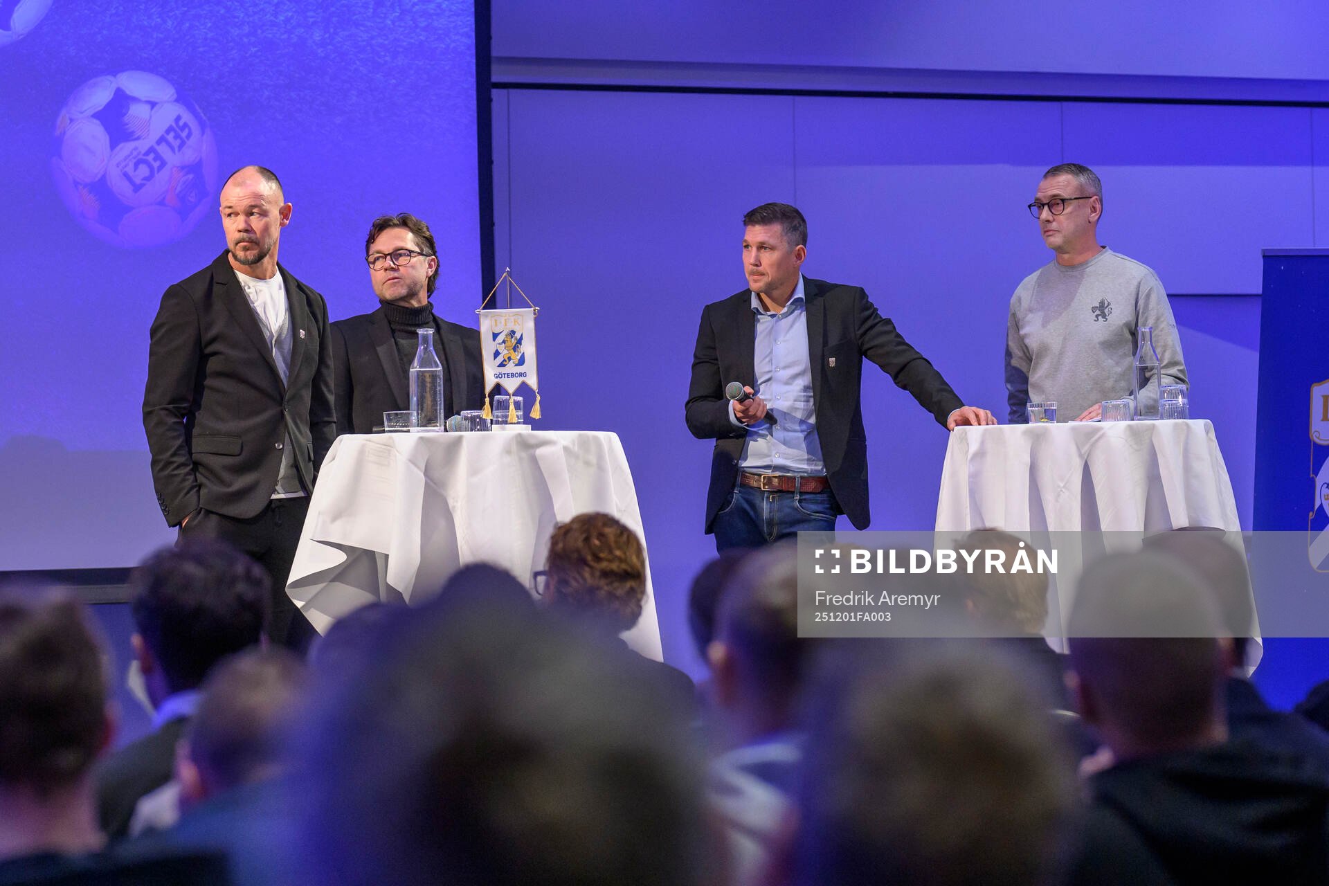 Joachim Björklund, Peter Svanström, Hannes Stiller och