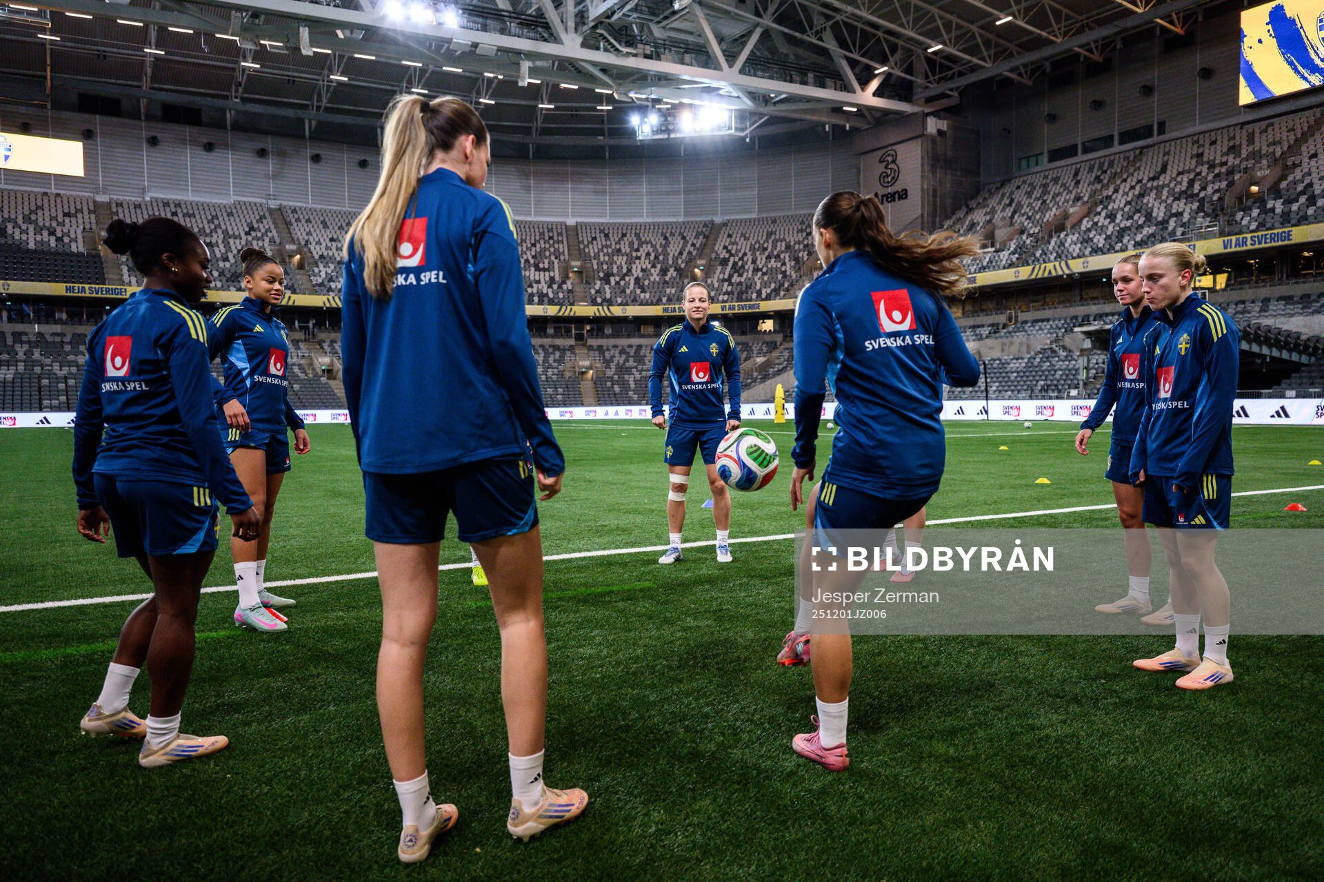 Felicia Schröder, Anna Anvegård, Hanna Lundkvist and Anna