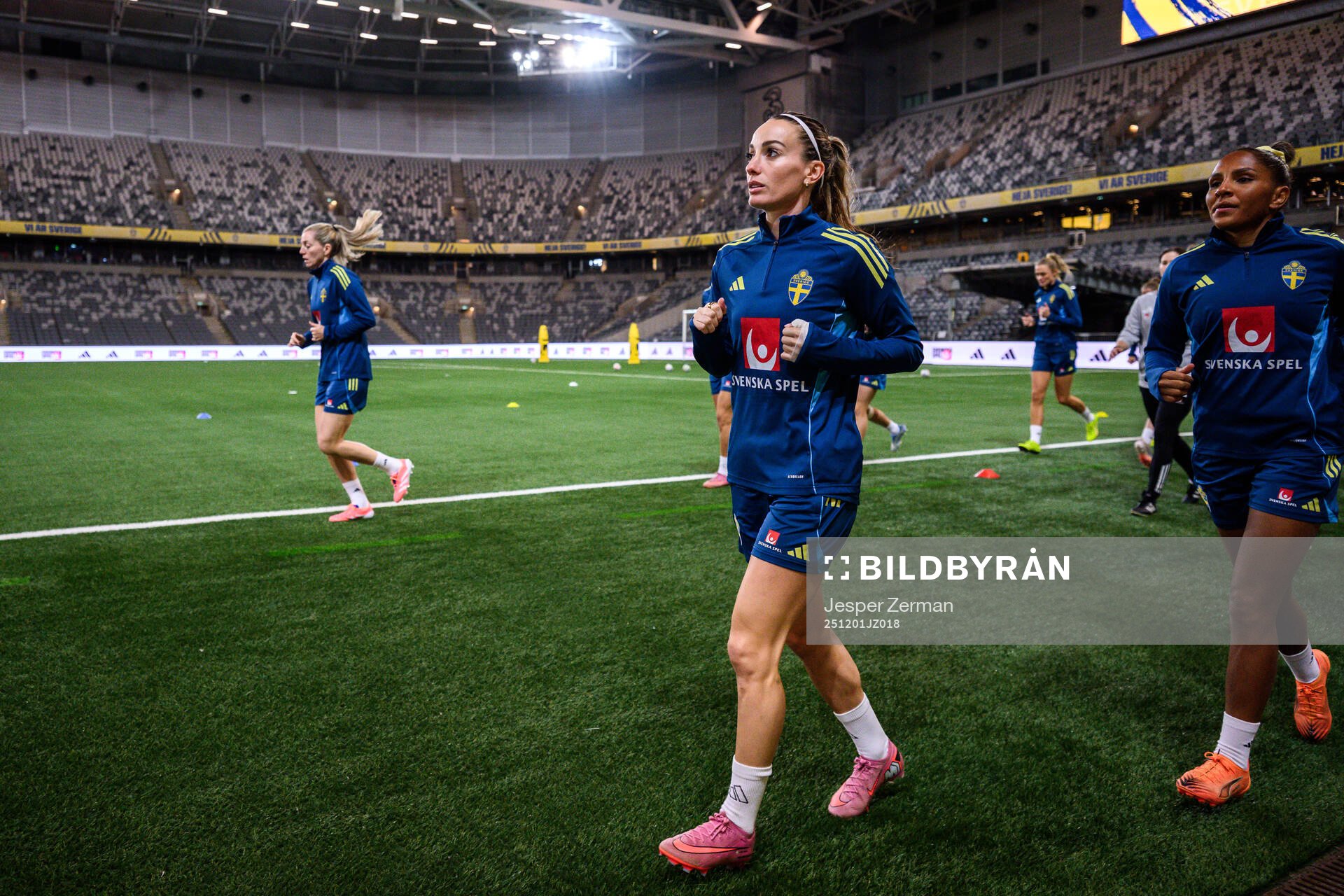 Kosovare Asllani of the Swedish women's national football