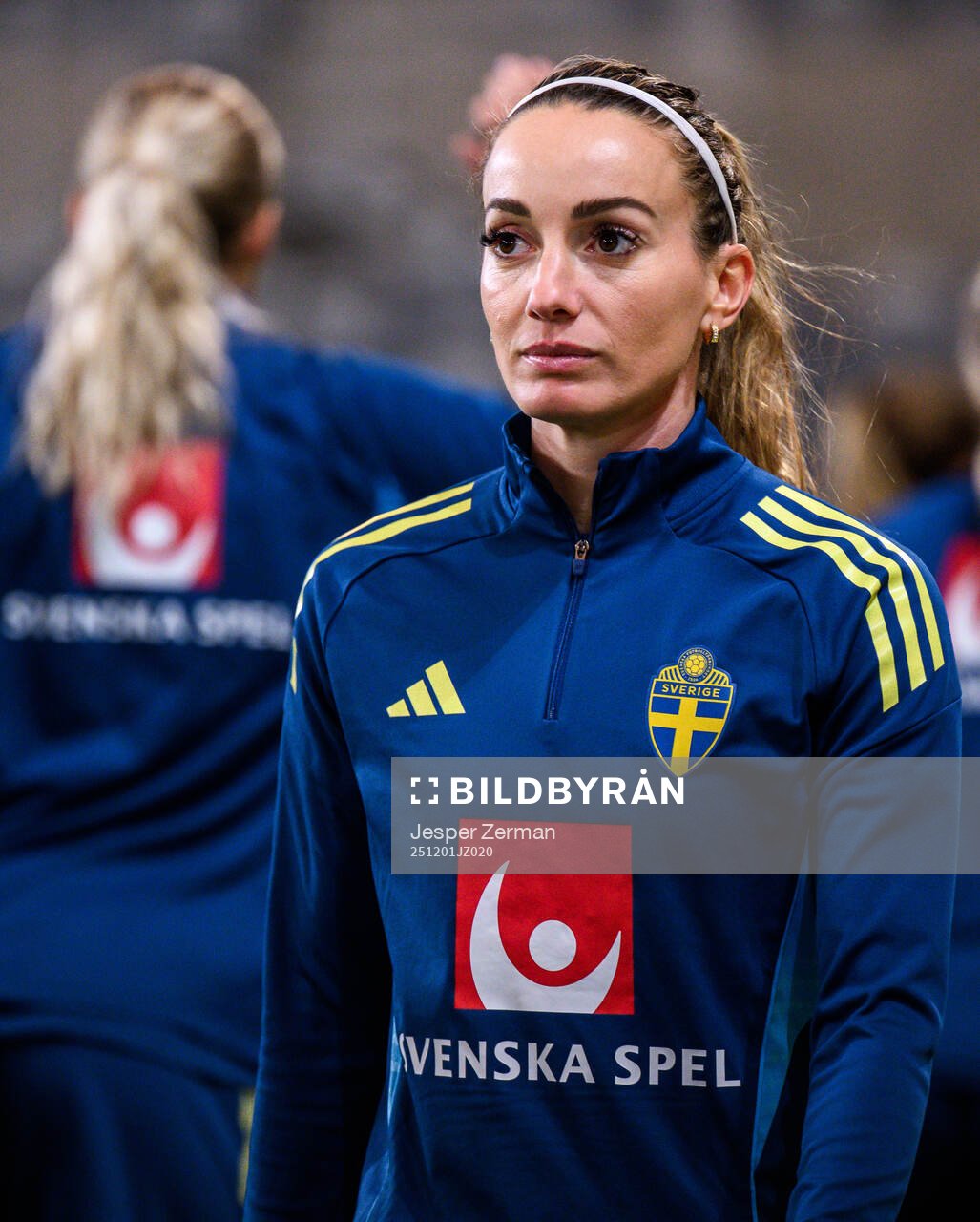 Kosovare Asllani of the Swedish women's national football