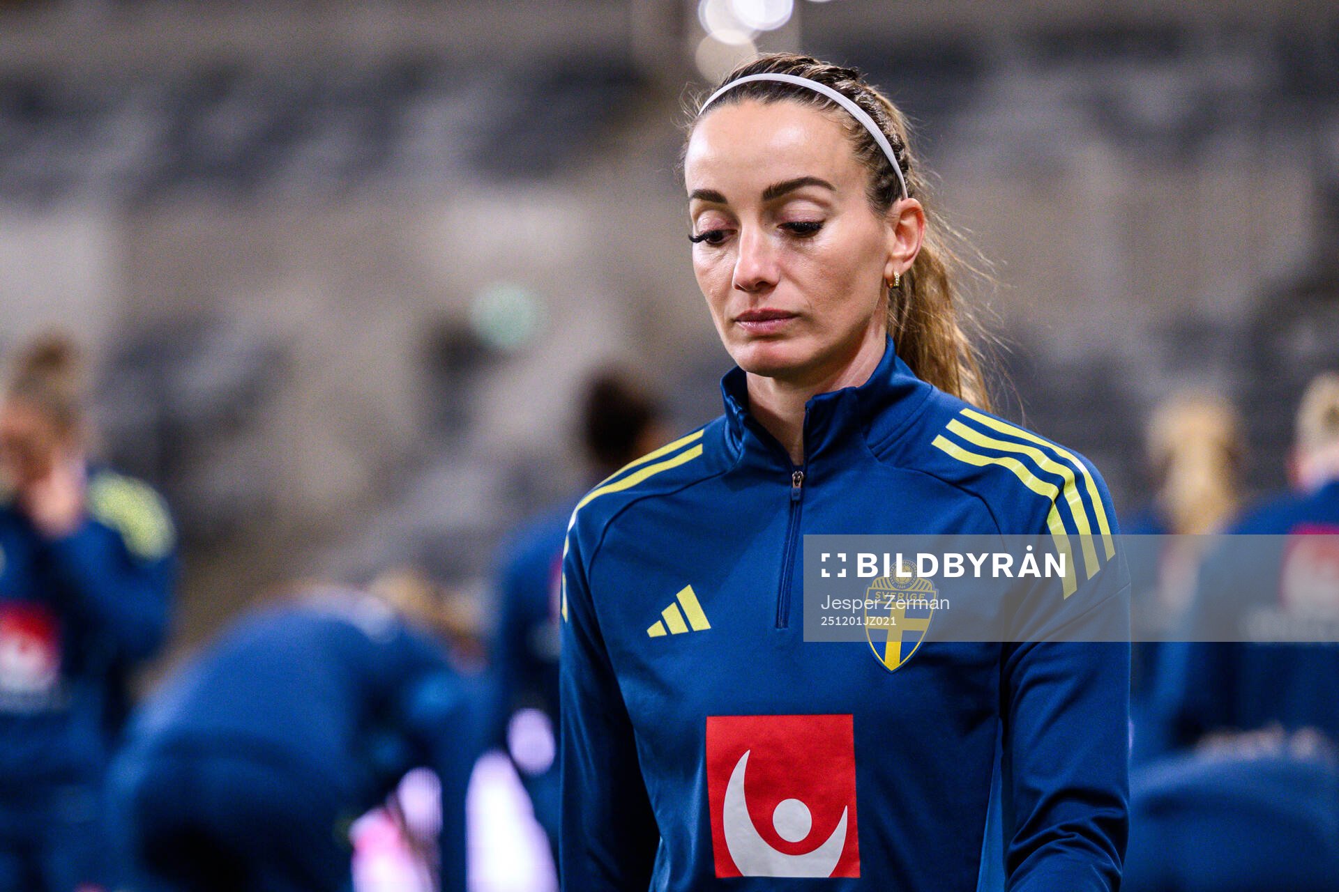 Kosovare Asllani of the Swedish women's national football