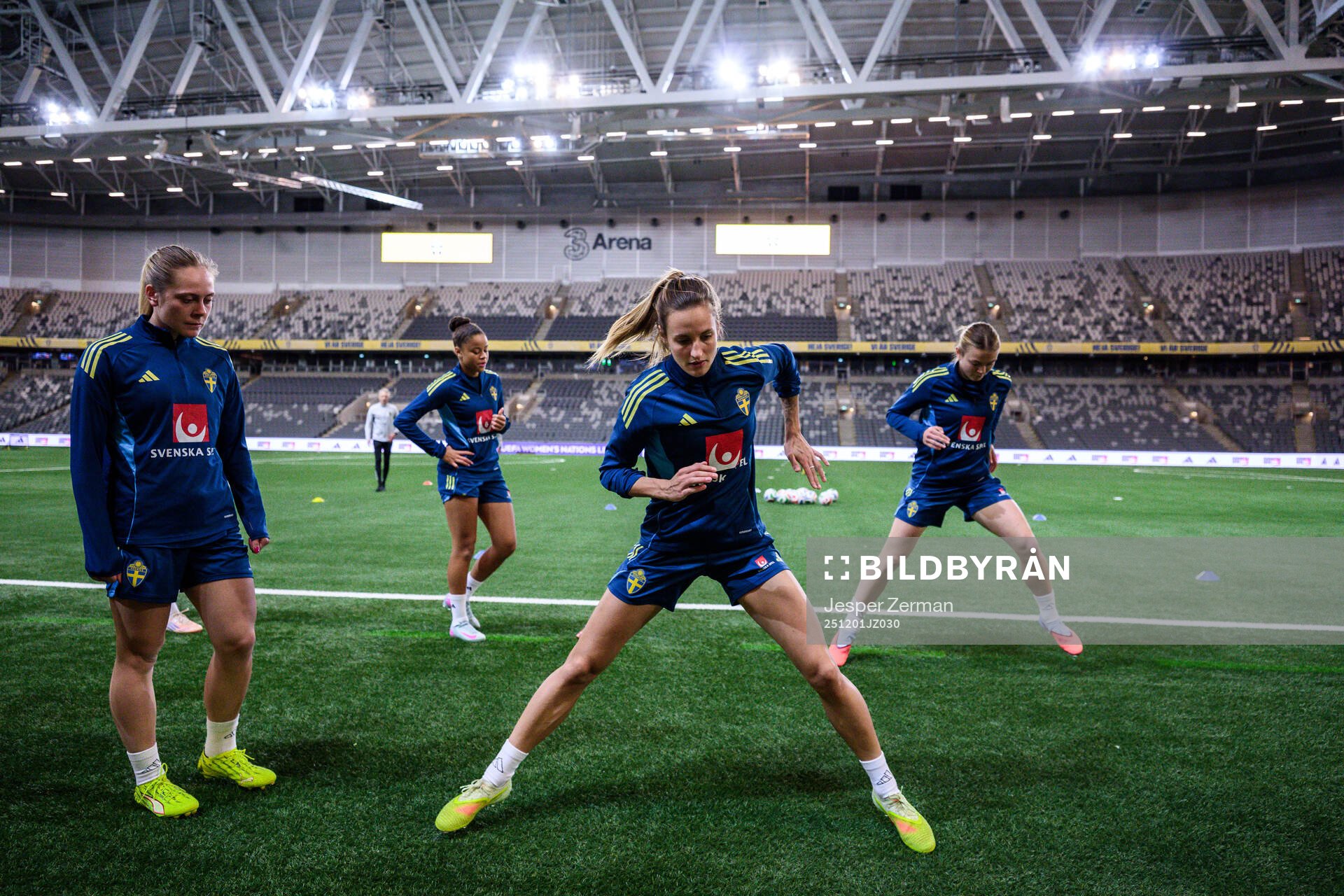 Nathalie Björn of the Swedish women's national football