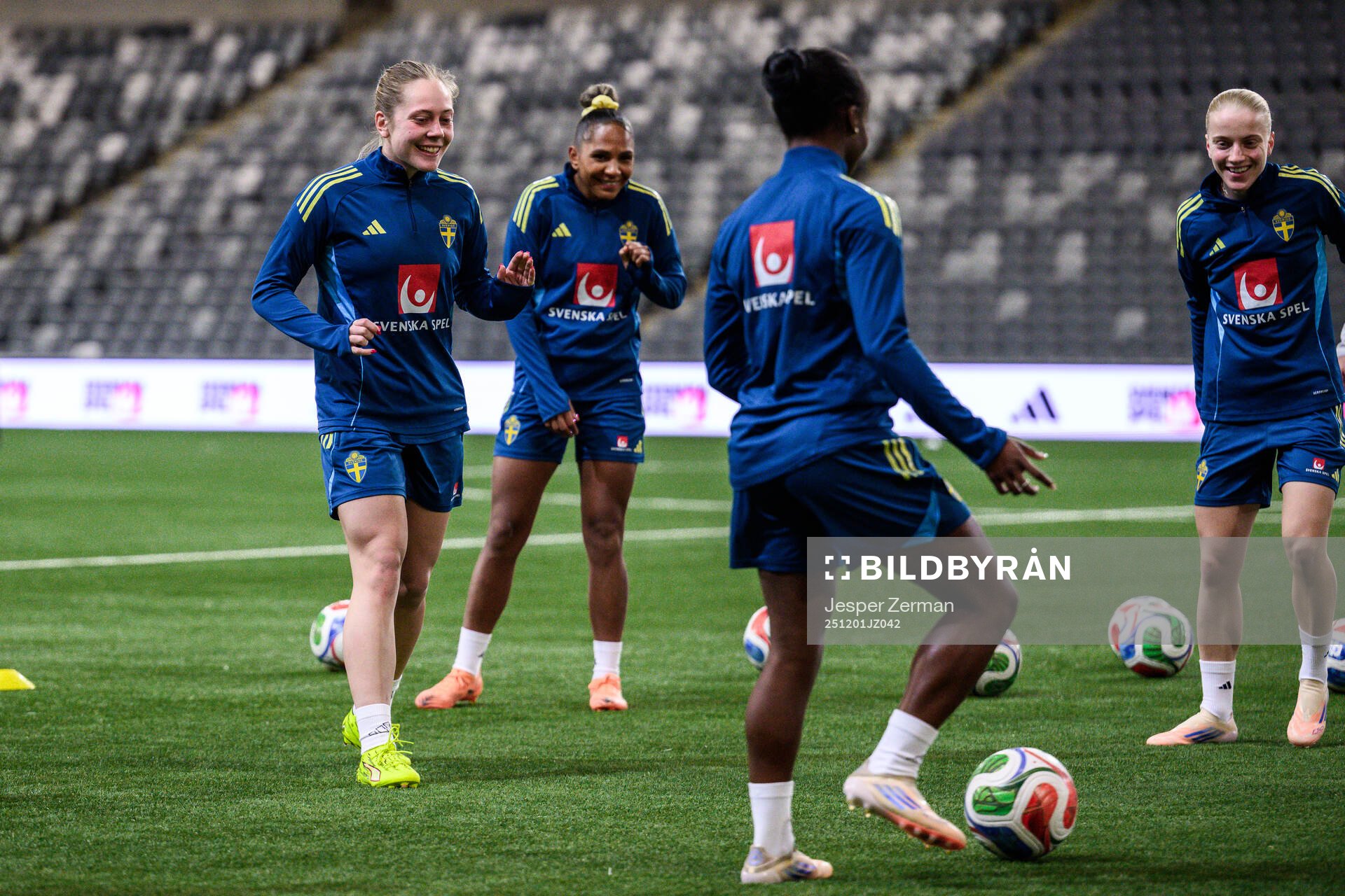 Alice Bergström of the Swedish women's national football
