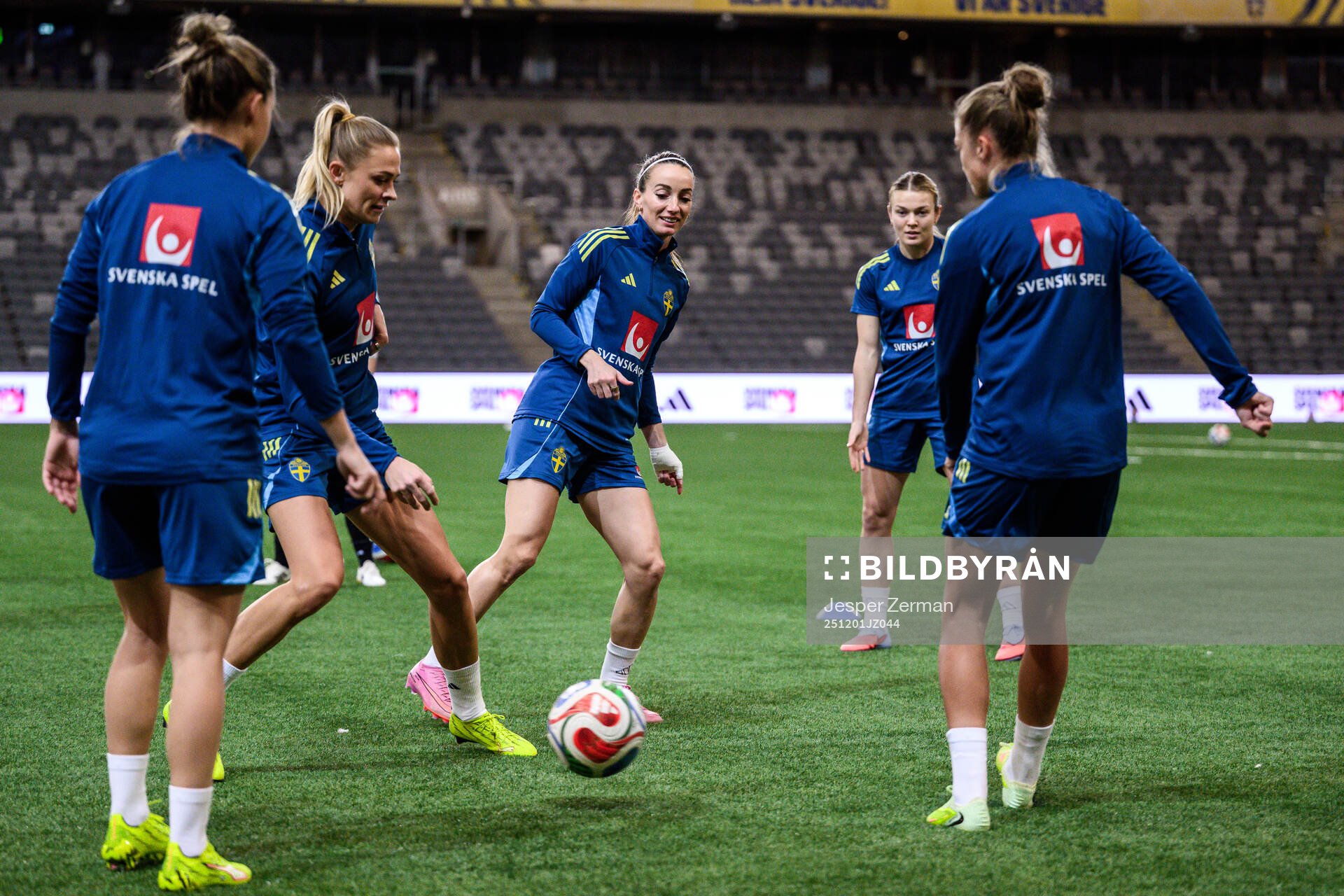 Kosovare Asllani of the Swedish women's national football