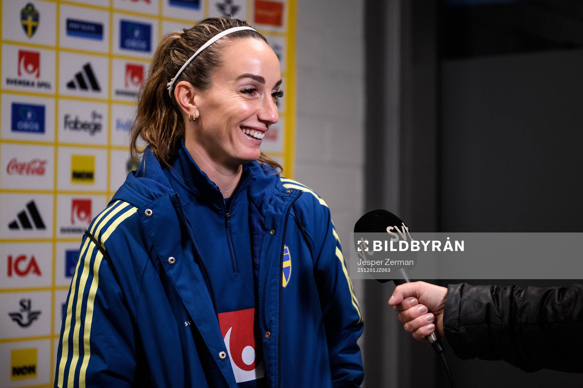 Kosovare Asllani of the Swedish women's national football