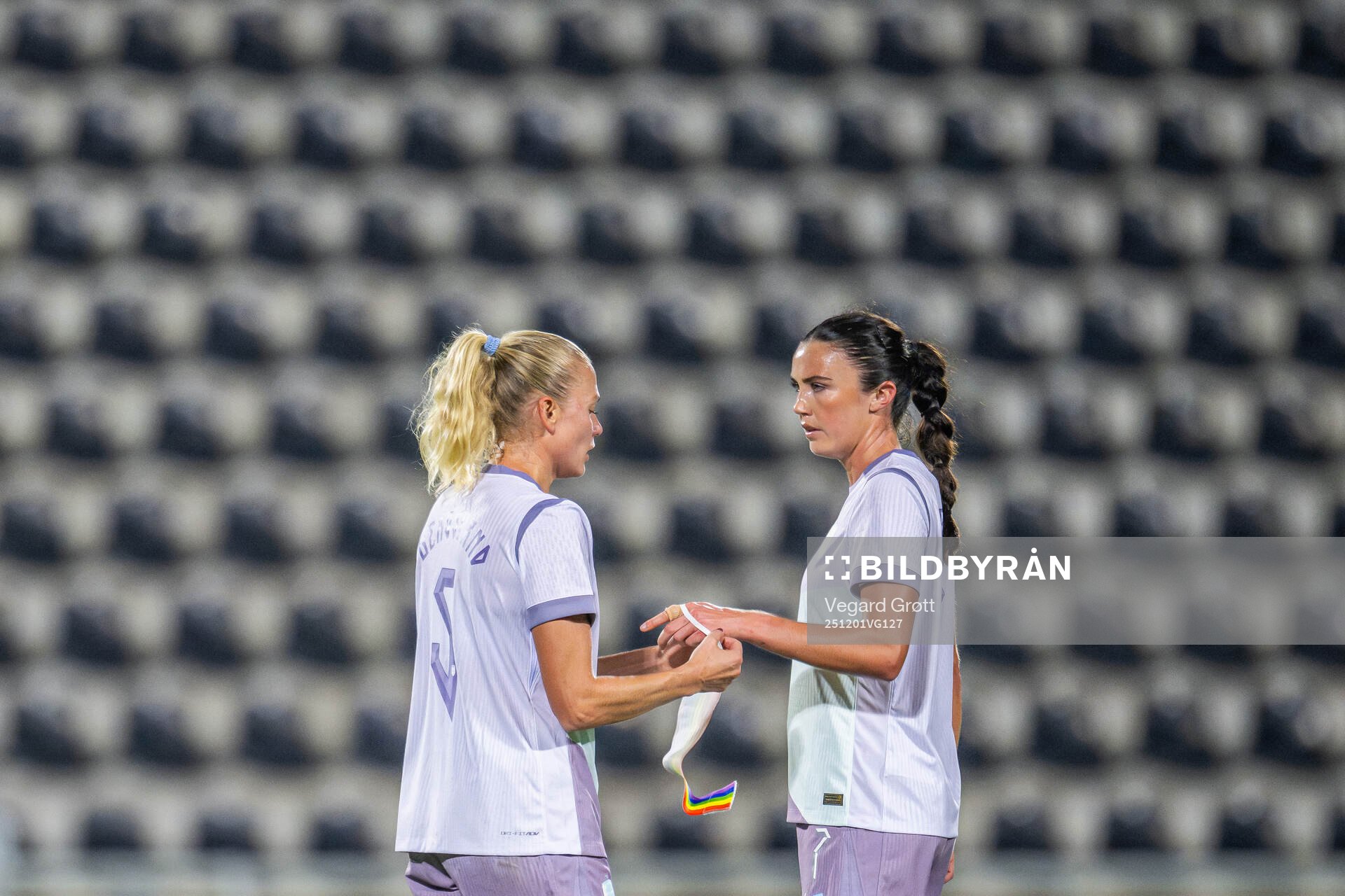 Guro Bergsvand and Ingrid Syrstad Engen of Norway