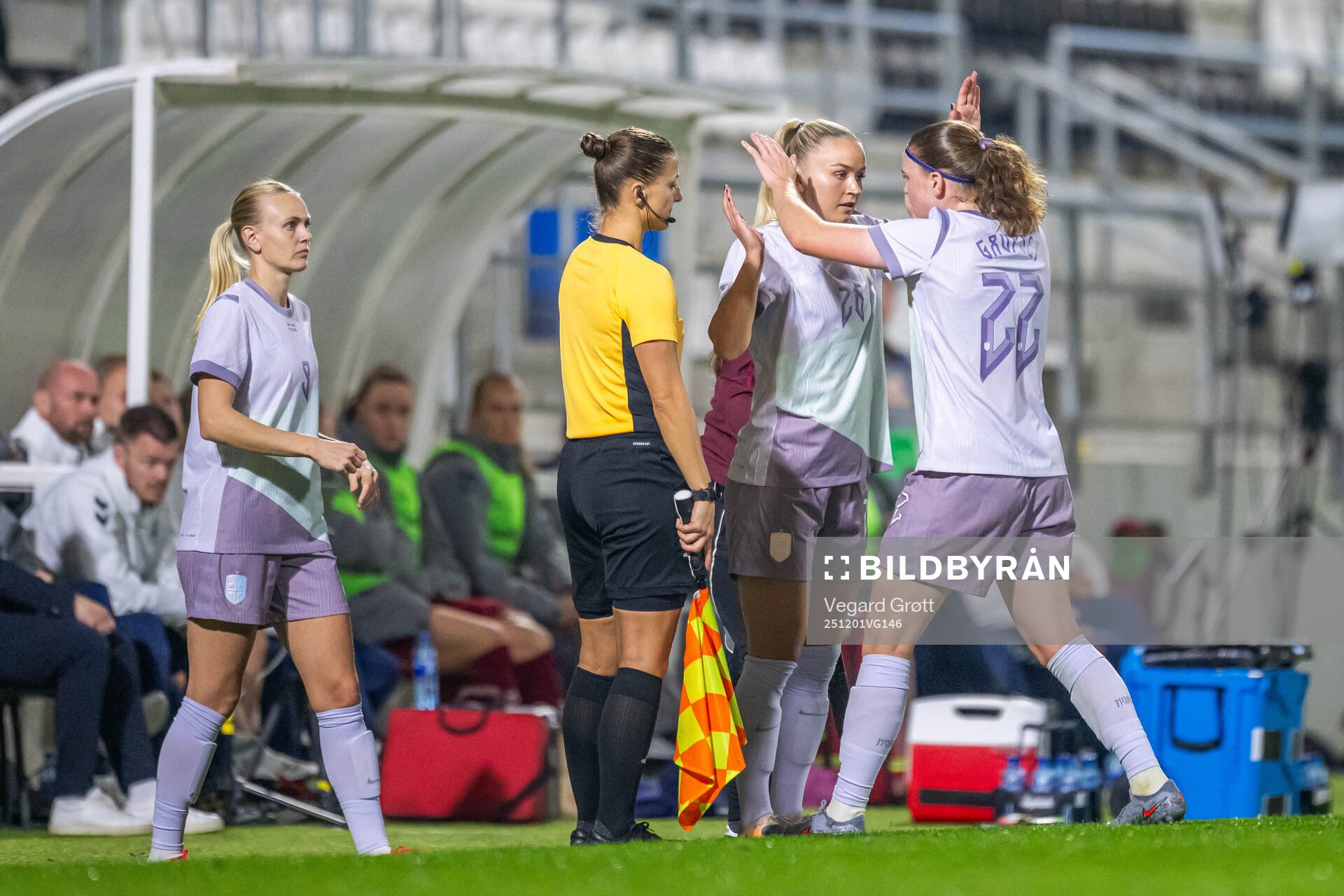 Karina Sævik, Anna Langås Jøsendal and Signe Gaupset of