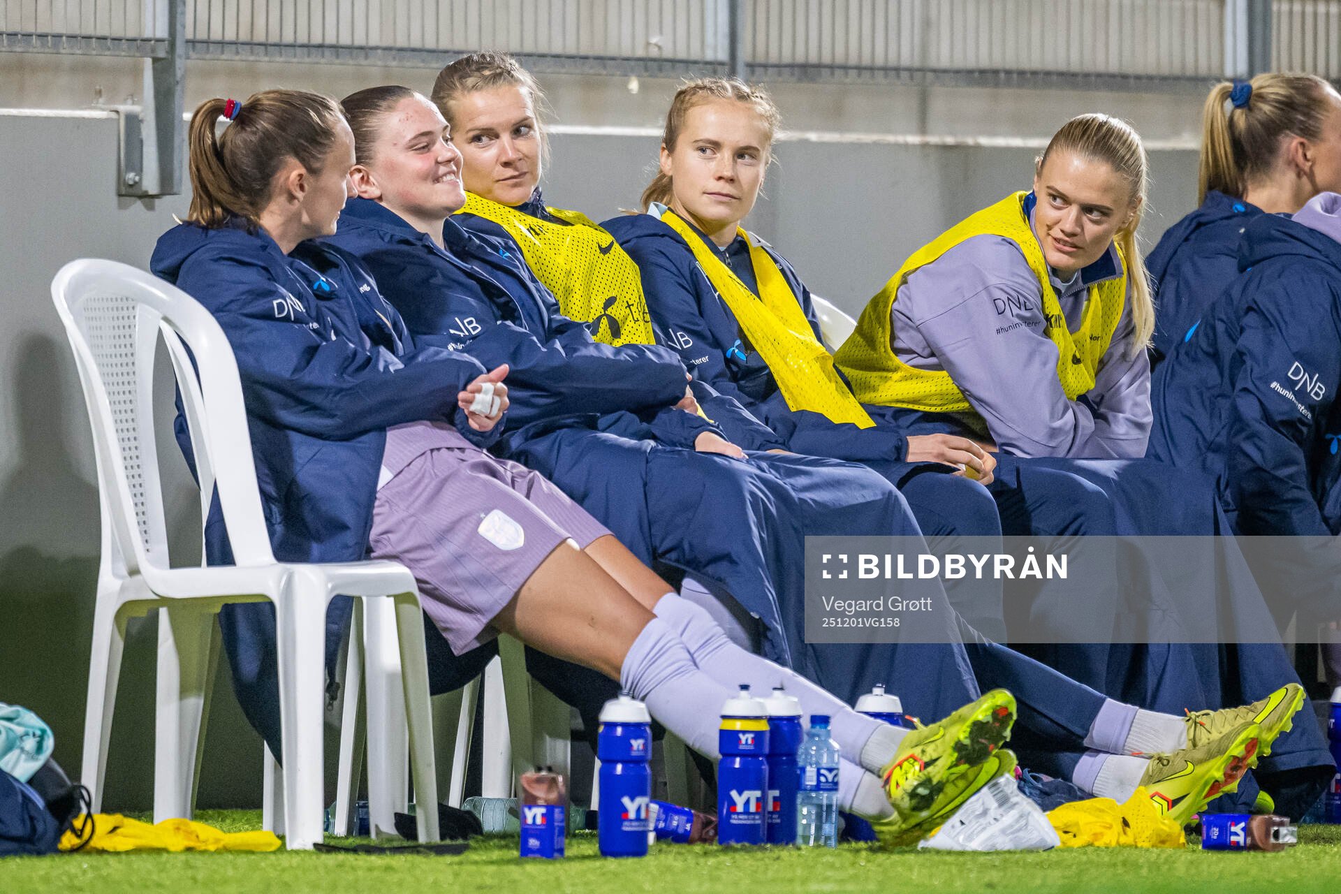 Caroline Graham Hansen, Signe Gaupset, Ada Hegerberg, Julie