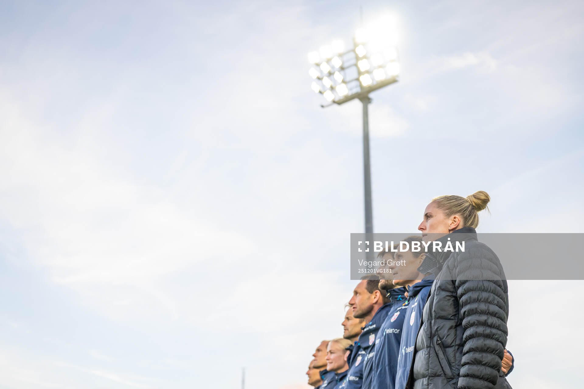 Assistant coach Terje Skjeldestad, analyst Simon Tengwall