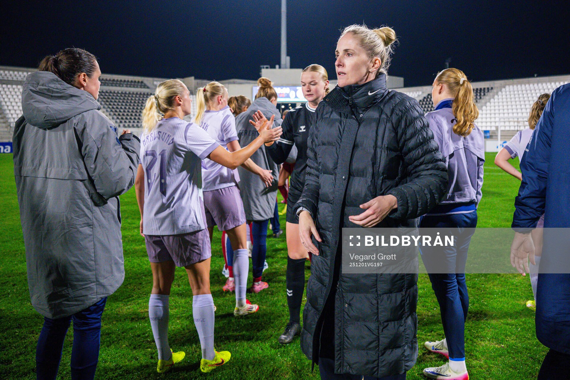 Gemma Grainger, head coach of Norway