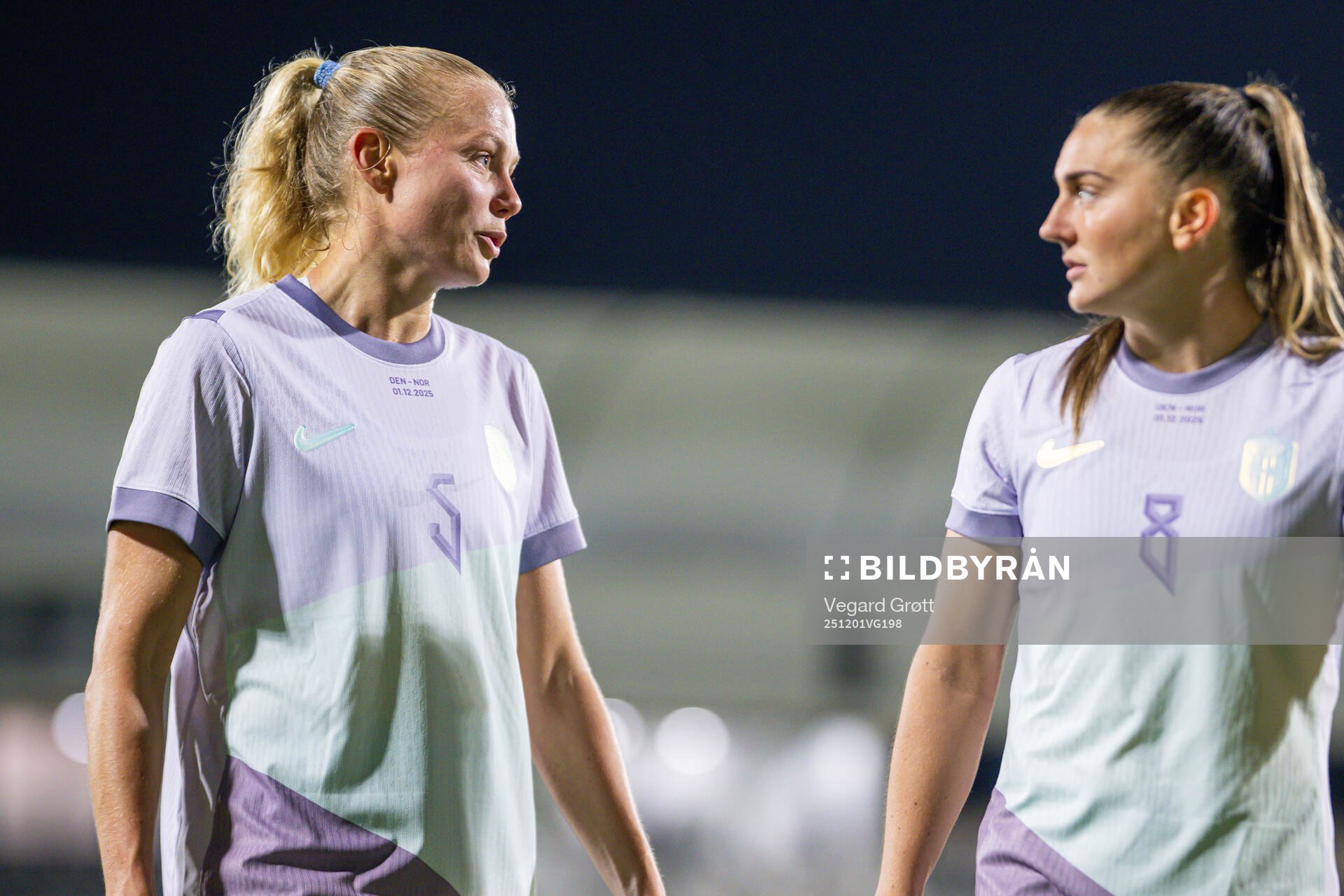 Guro Bergsvand and Vilde Bøe Risa of Norway