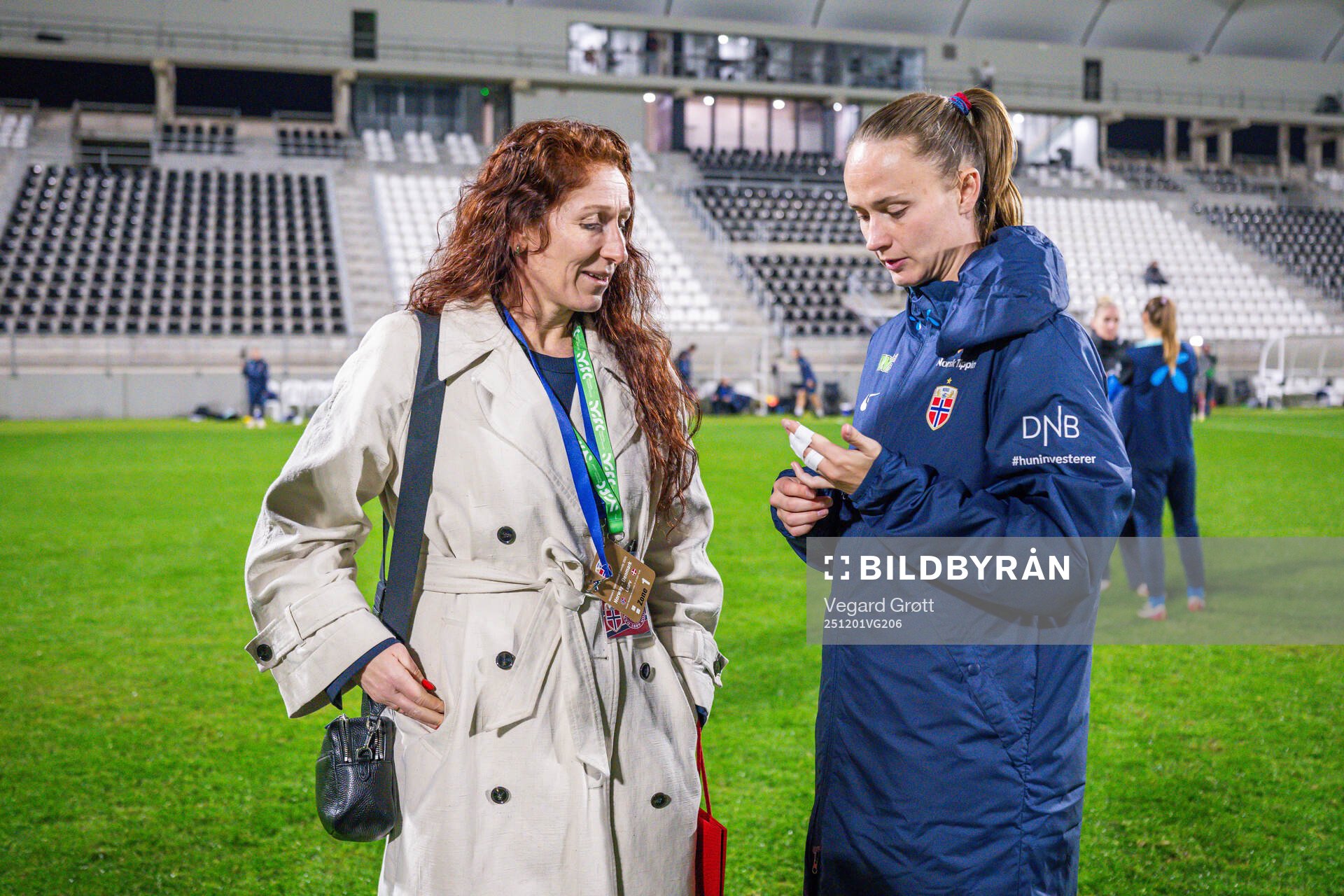 Lise Klaveness, president of the Norwegian Football
