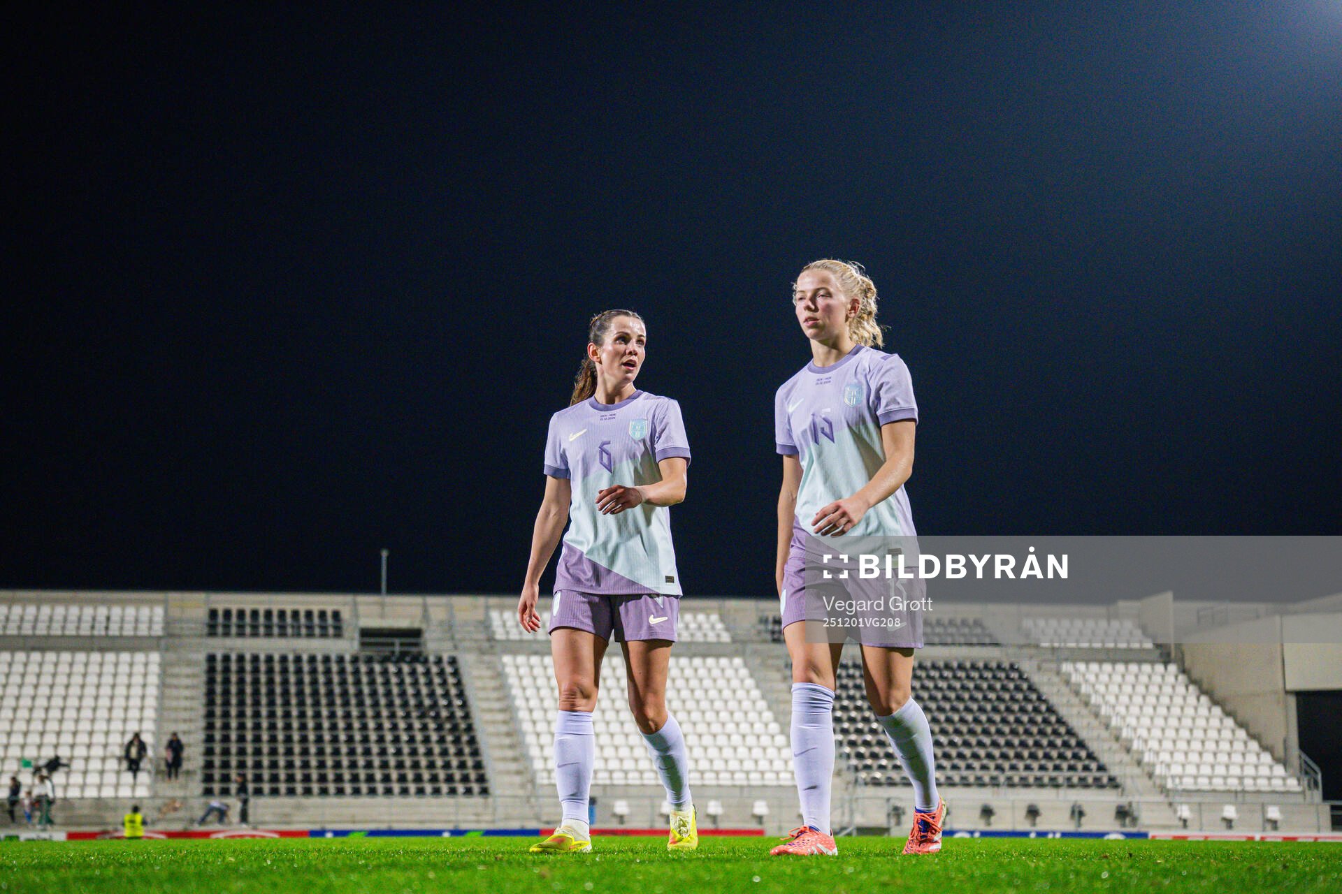Tuva Hansen and Justine Kielland of Norway