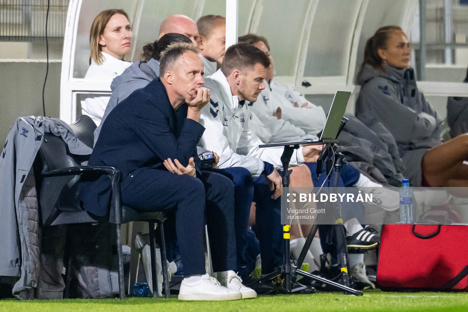 Head coach Jakob Michelsen of Denmark