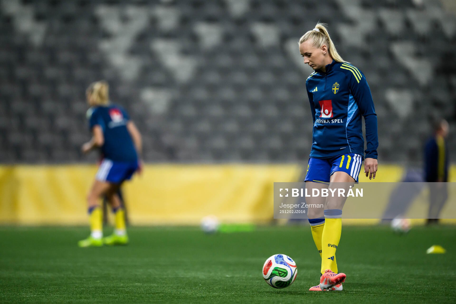 Stina Blackstenius of Sweden