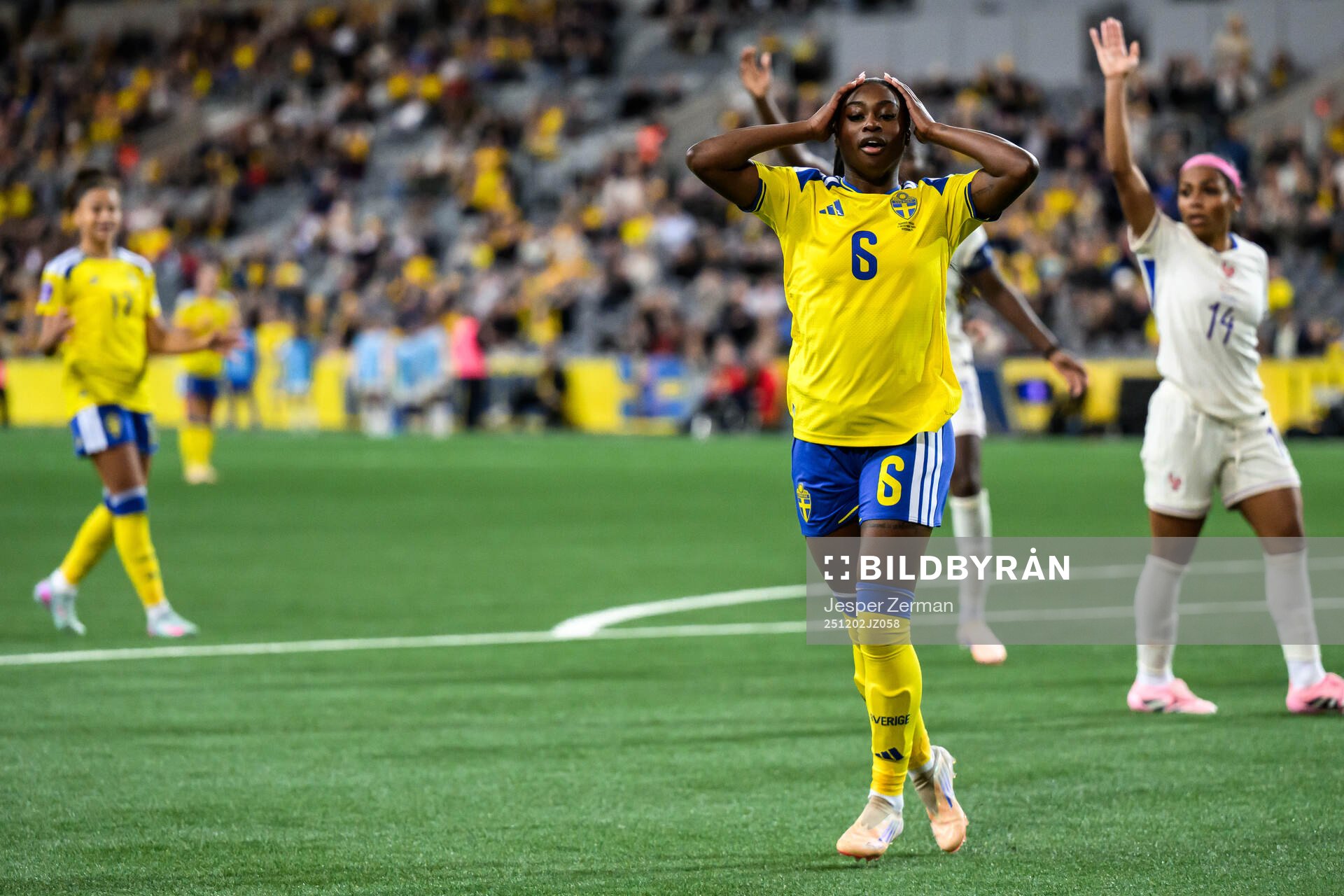 Monica Jusu Bah of Sweden