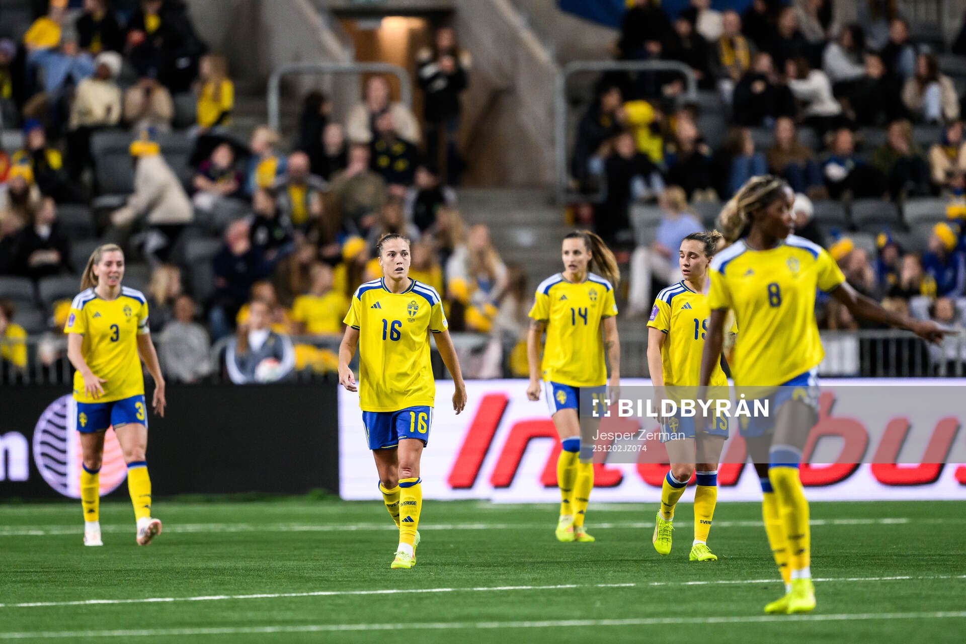 Linda Sembrant, Filippa Angeldahl, Nathalie Björn, Julia