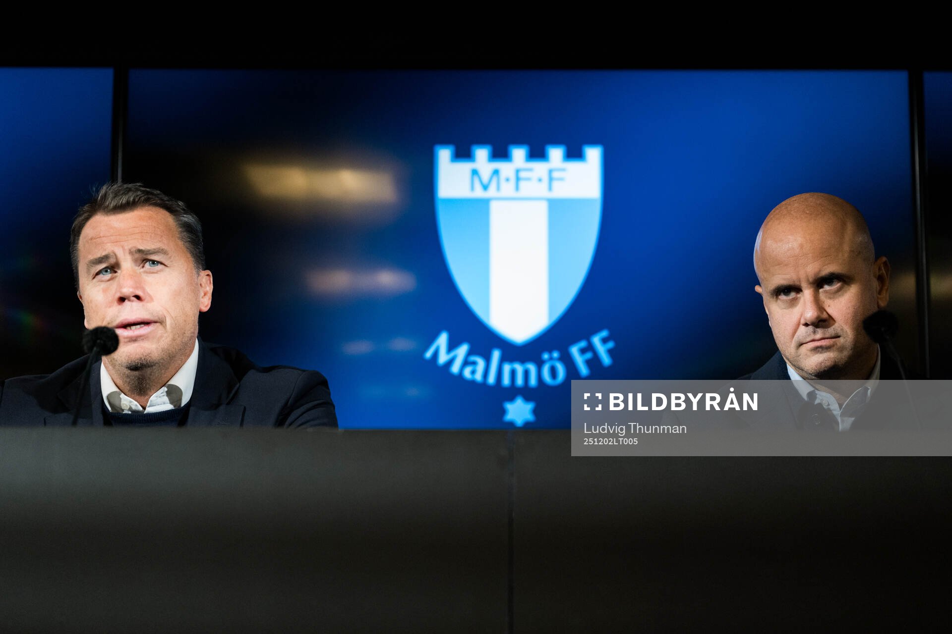 Sportchef Daniel Andersson när Miguel Ángel Ramírez