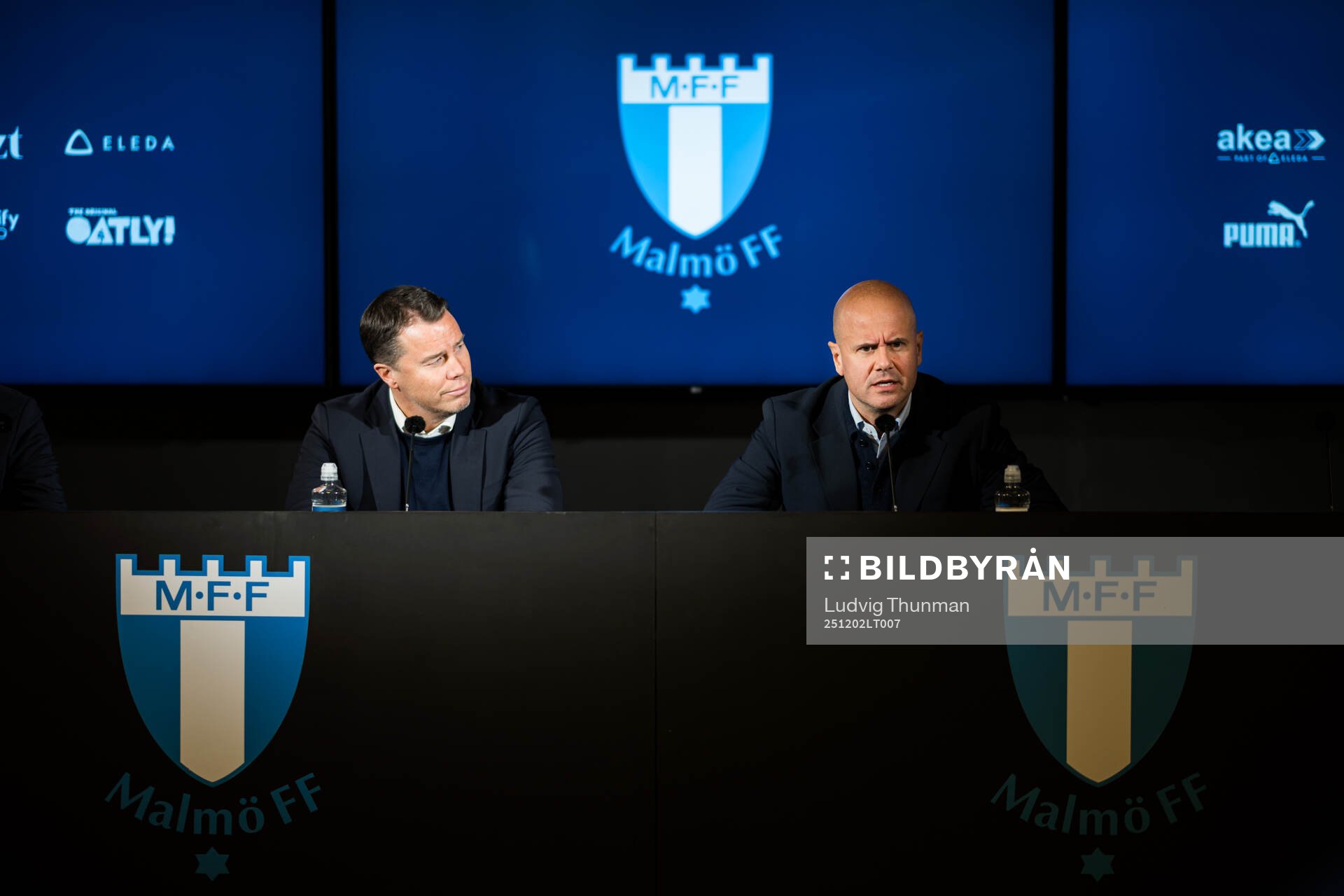 Sportchef Daniel Andersson när Miguel Ángel Ramírez