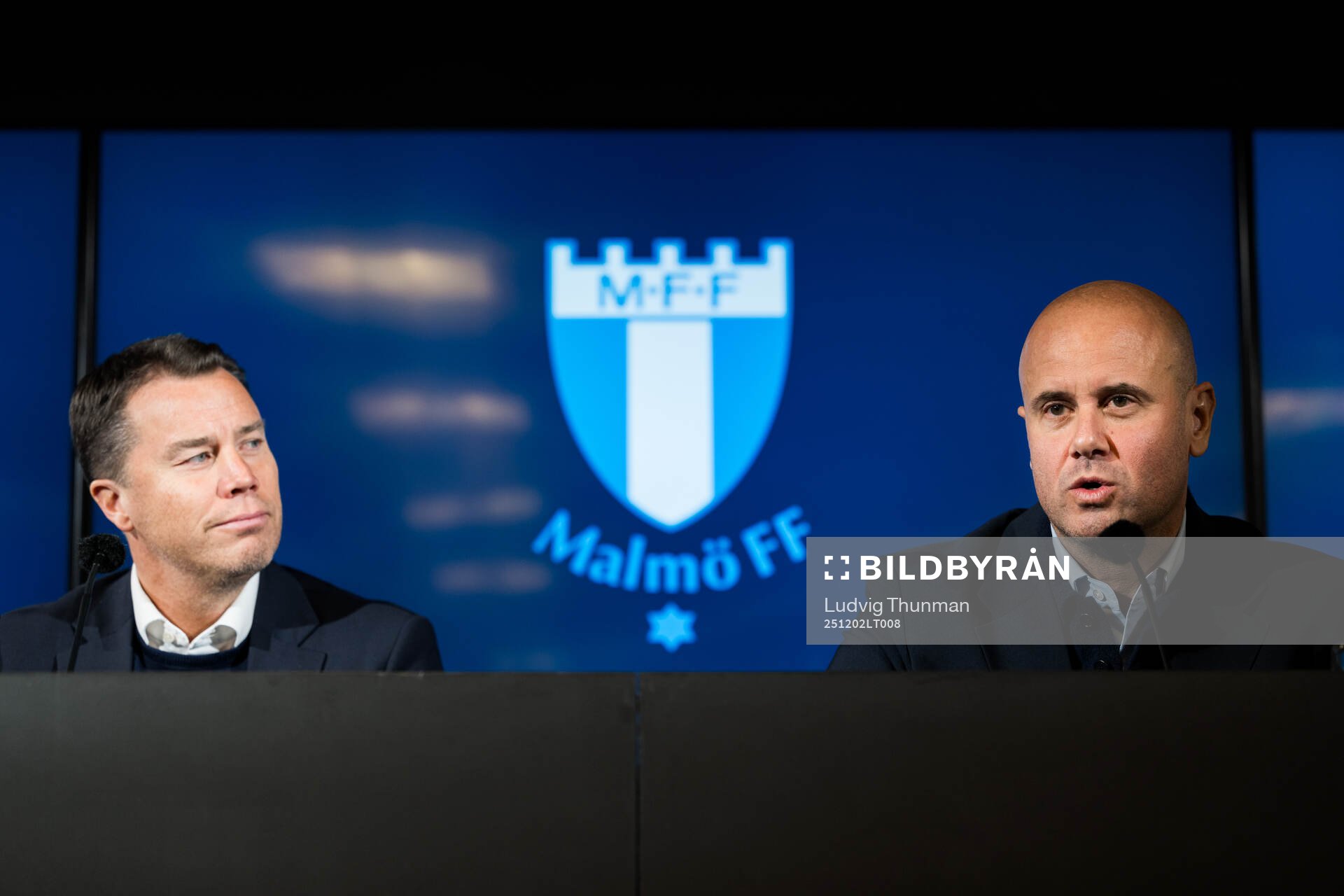 Sportchef Daniel Andersson när Miguel Ángel Ramírez