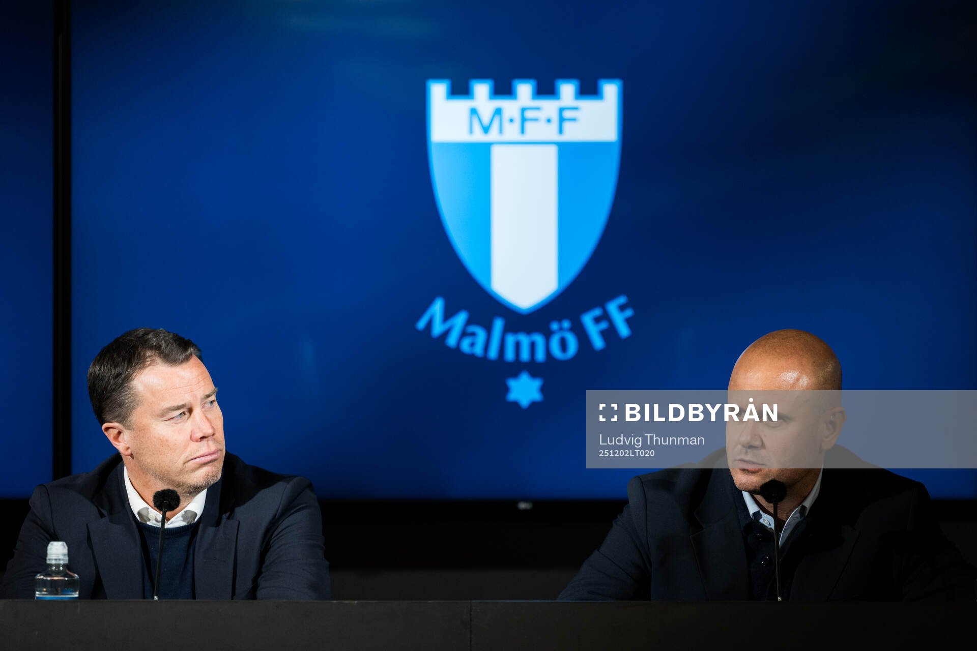 Sportchef Daniel Andersson och Malmö FFs nya tränare