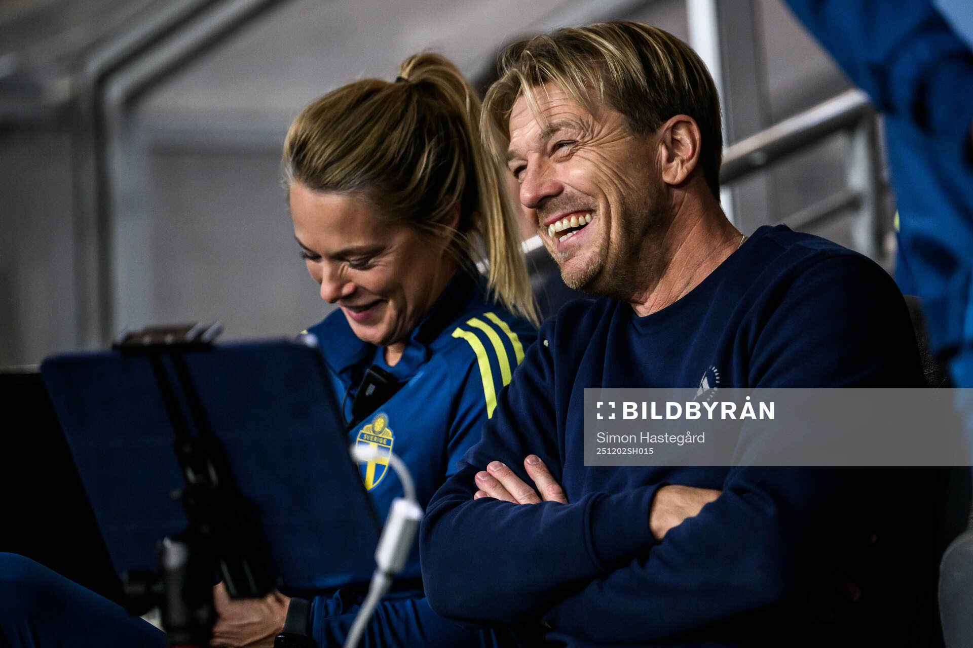 Head coach Tony Gustavsson