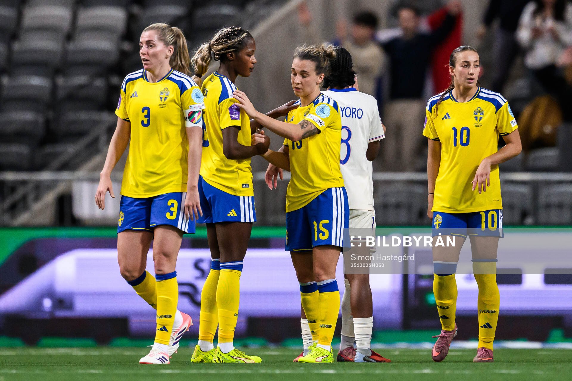 Linda Sembrant, Evelyn Ijeh, Julia Zigiotti Olme and Rosa