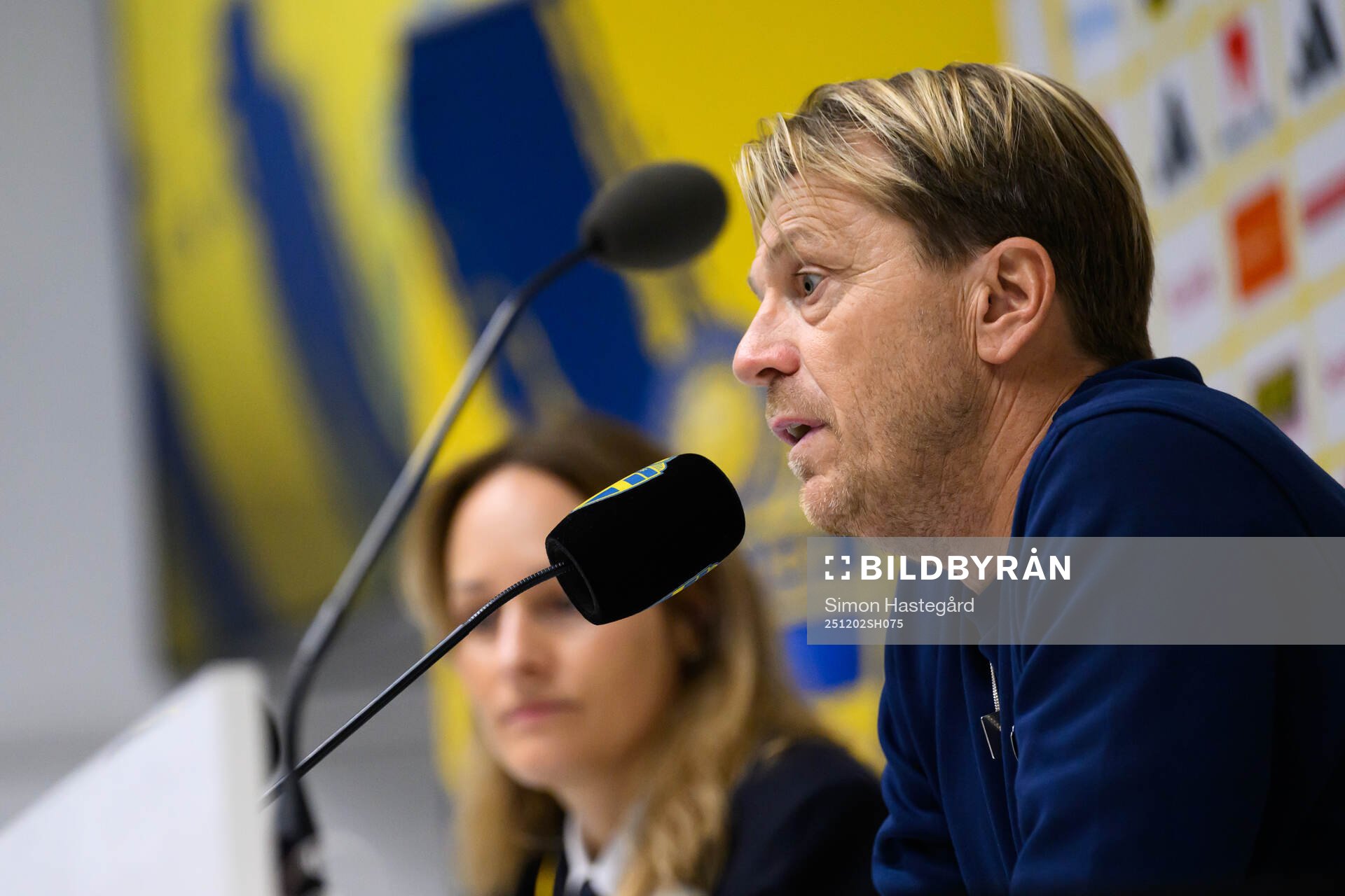 Head coach Tony Gustavsson of Sweden