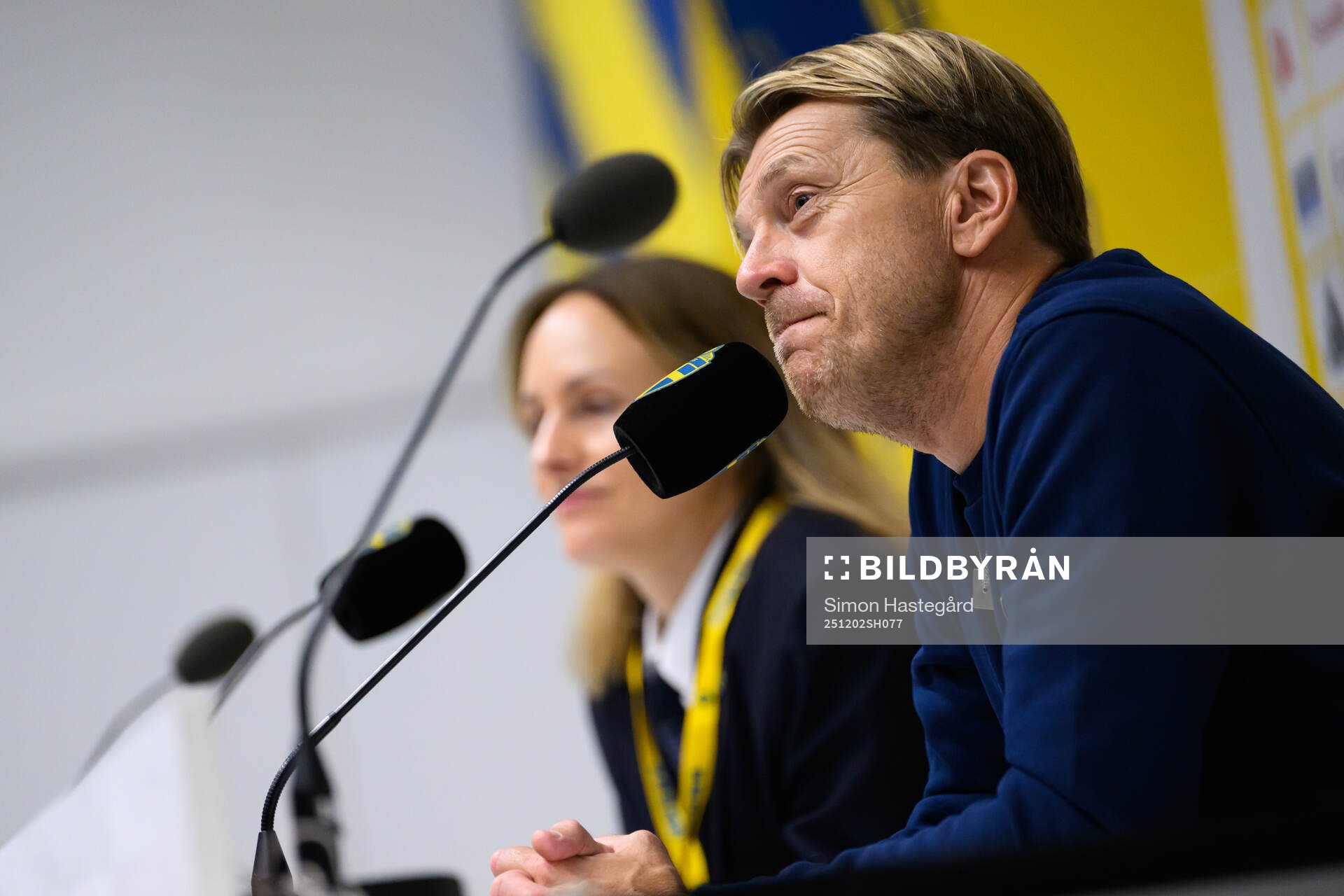 Head coach Tony Gustavsson of Sweden