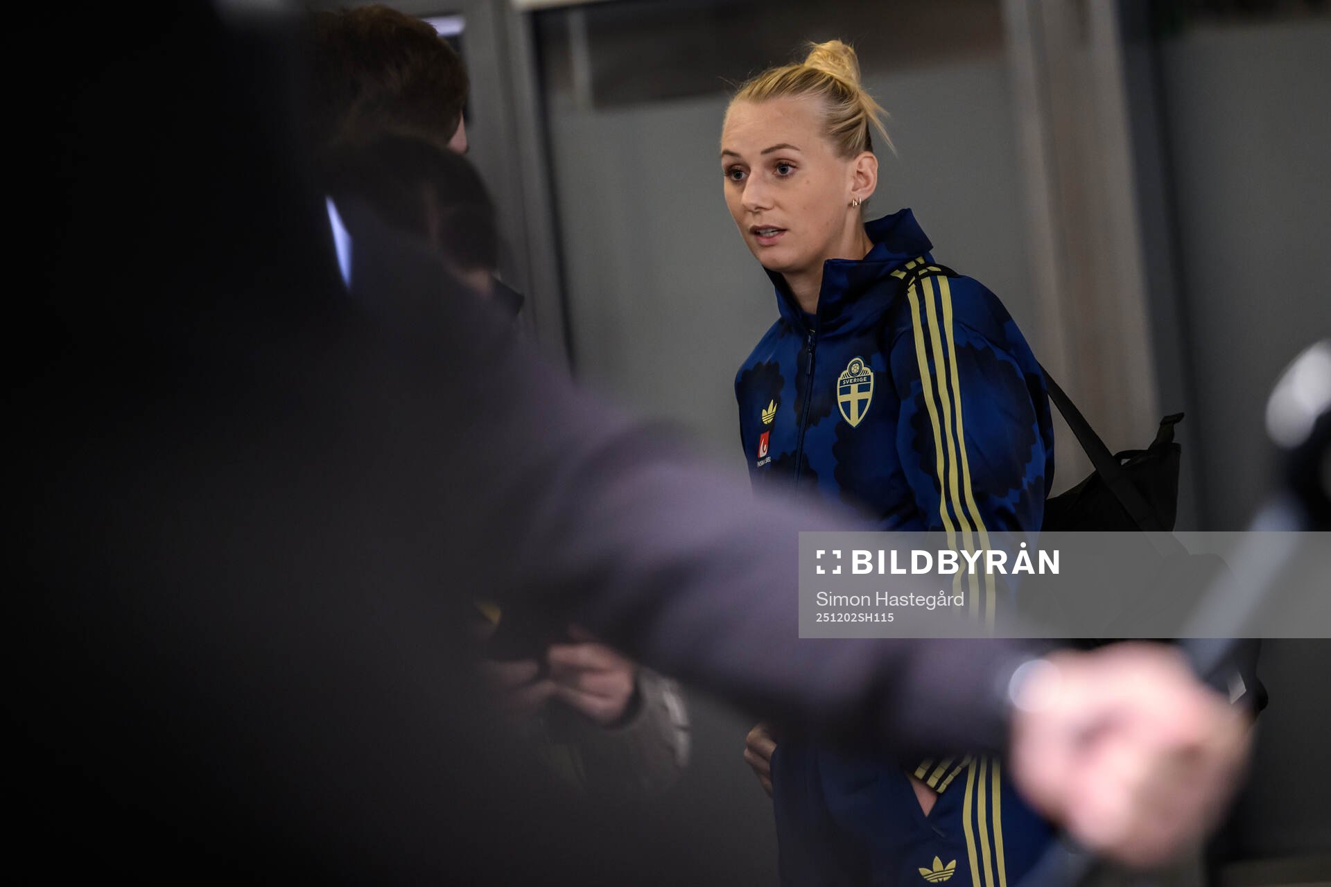 Stina Blackstenius of Sweden