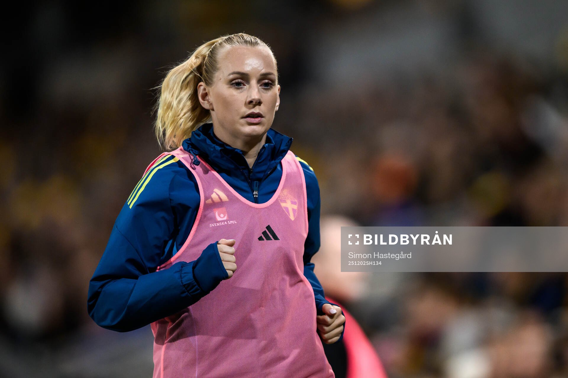 Stina Blackstenius of Sweden