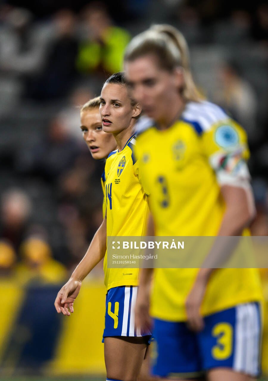 Smilla Holmberg , Nathalie Björn and Linda Sembrant of