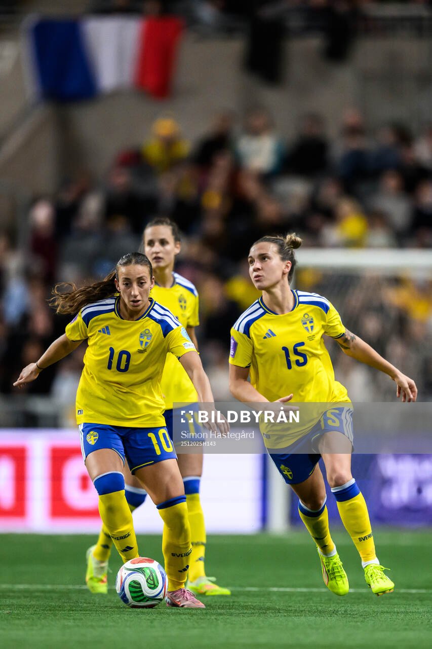 Rosa Kafaji , Nathalie Björn and Julia Zigiotti Olme of