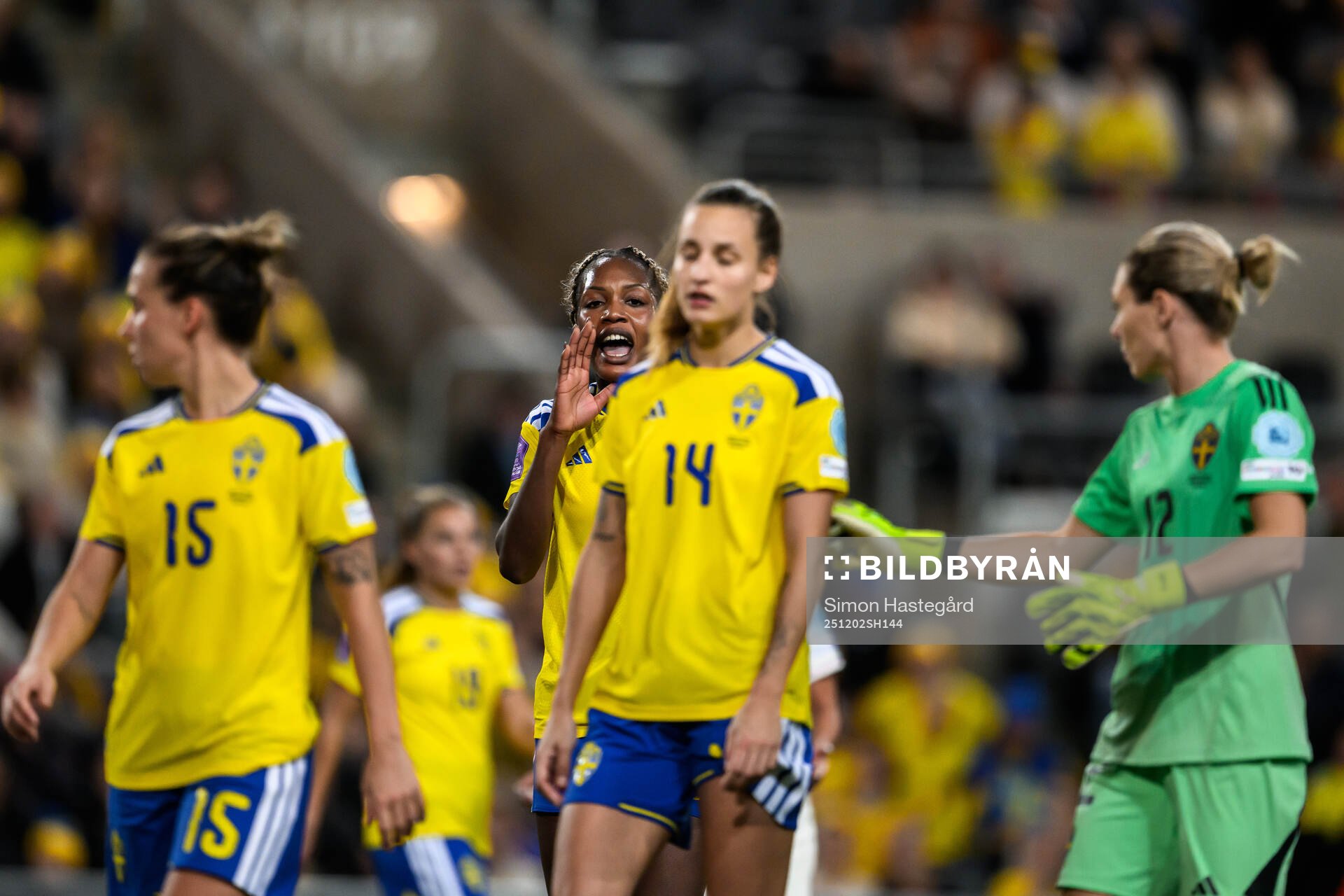 Julia Zigiotti Olme , Evelyn Ijeh , Nathalie Björn and