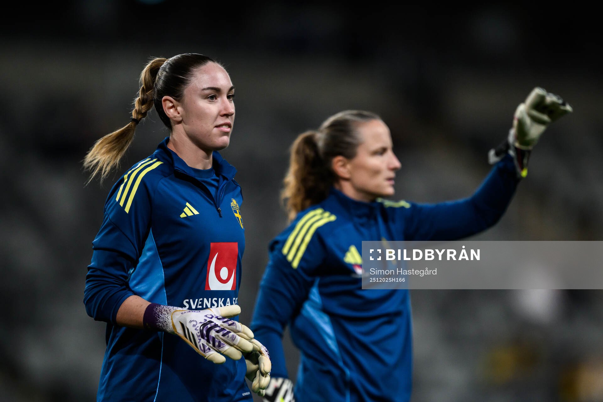Goalkeeper Moa Öhman of Sweden