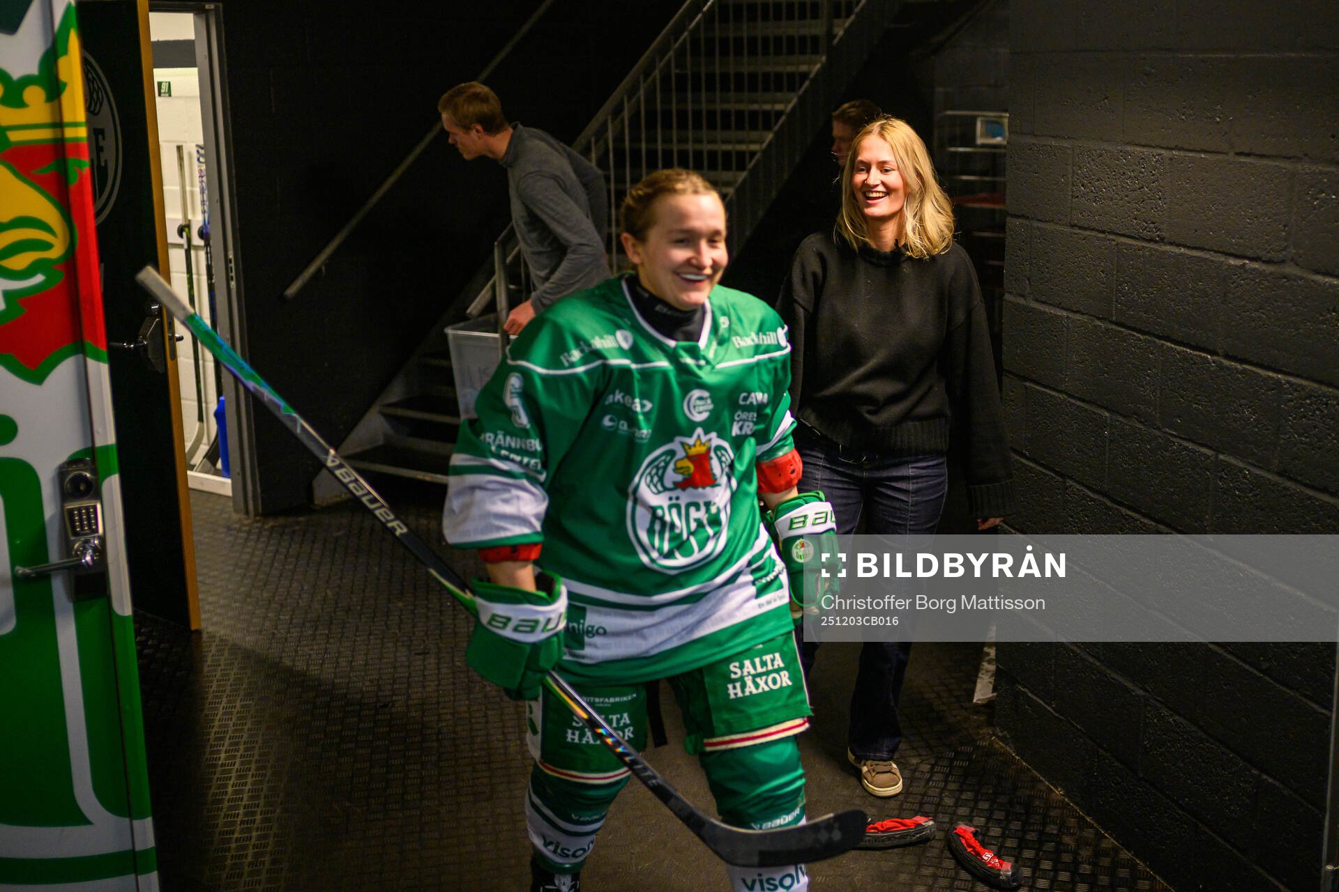 Rögles målvakt Frida Axell