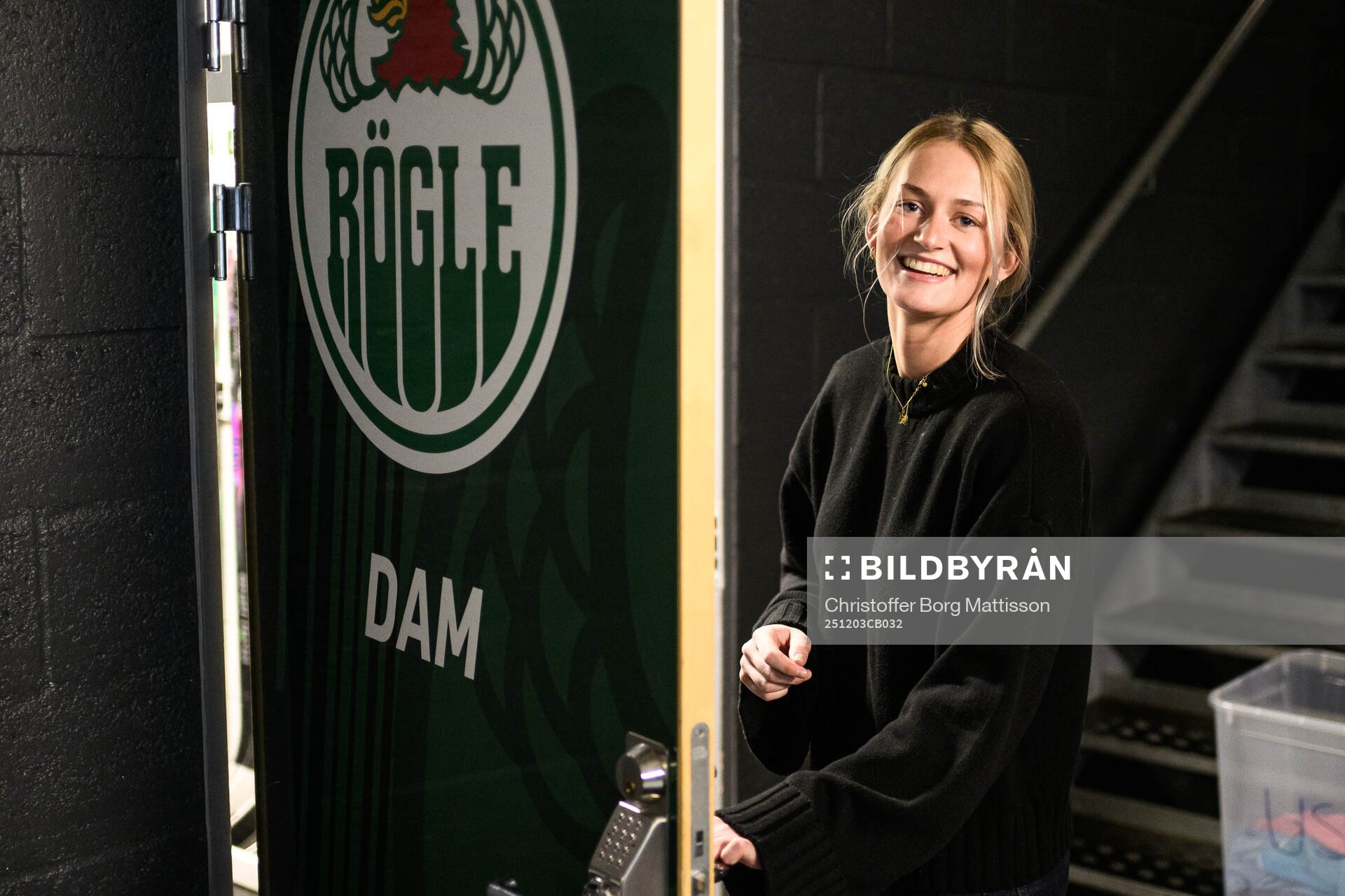 Rögles målvakt Frida Axell