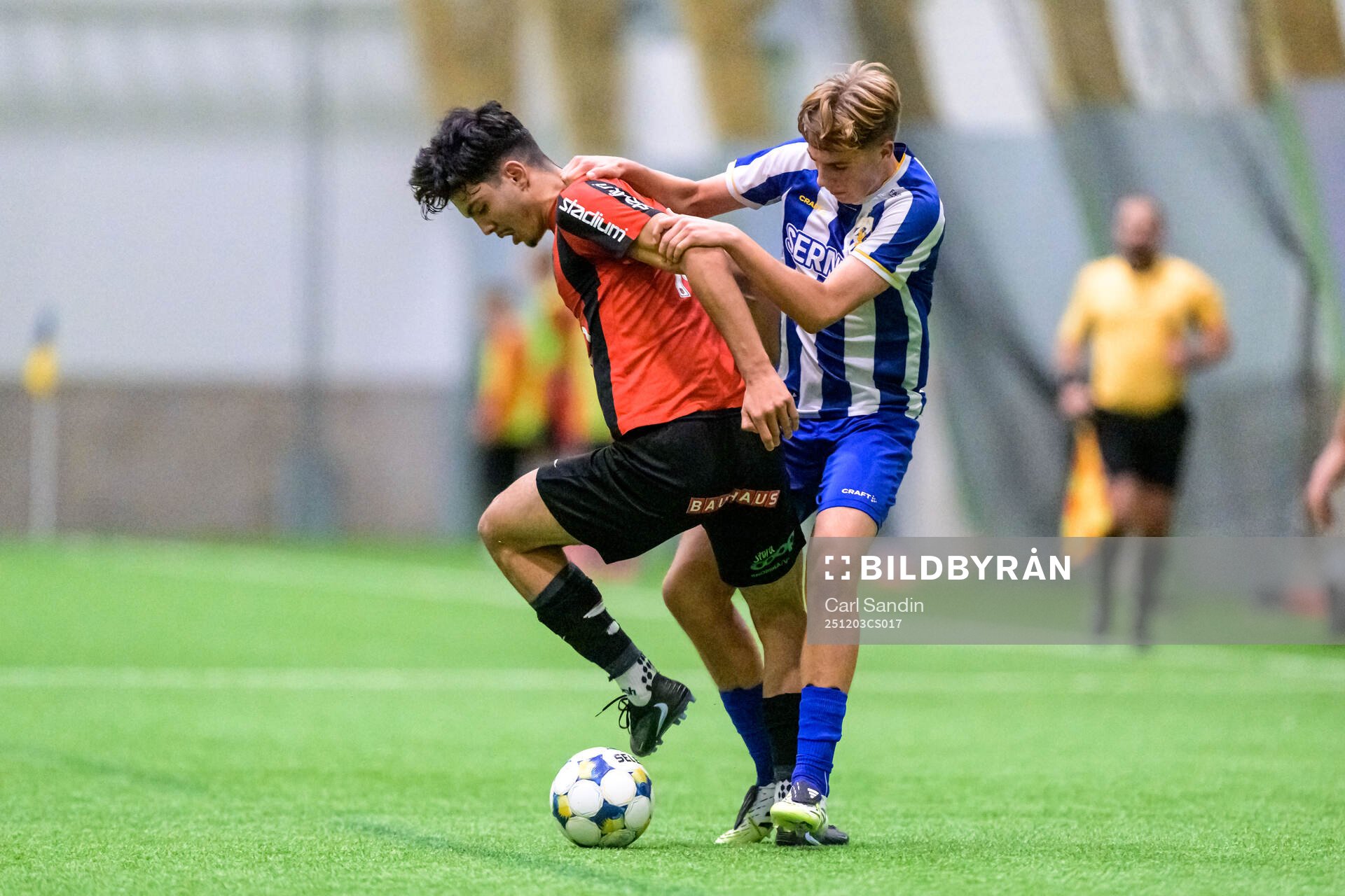 Brommapojkarnas Anas Maache och IFK Göteborgs Oliver
