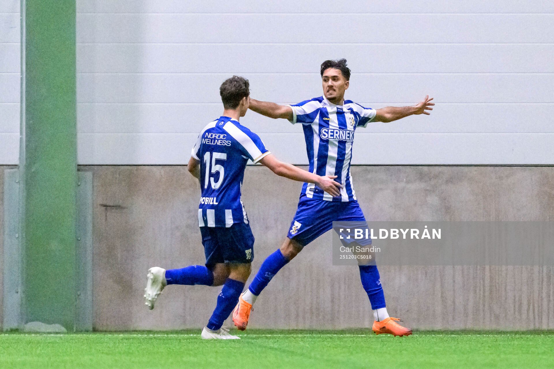 IFK Göteborgs Haydar Sultan jublar