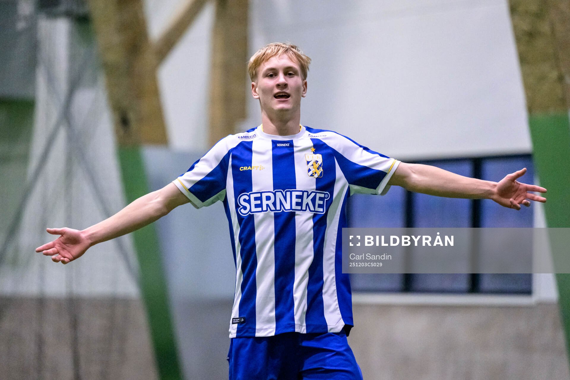 IFK Göteborgs Markus Jarl jublar